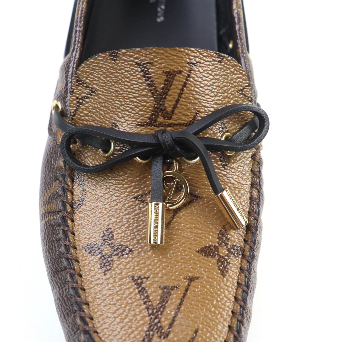 ルイヴィトン グロリア ライン レザー ドライビングシューズ