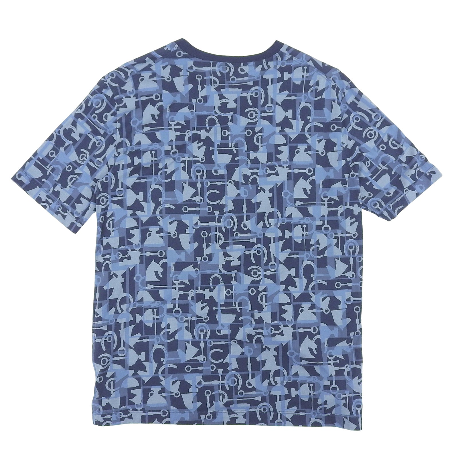 エルメス Horse print コットン Tシャツ