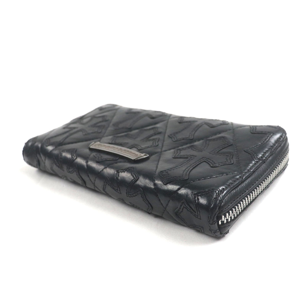 クロムハーツ REG F ZIP レザー長財布