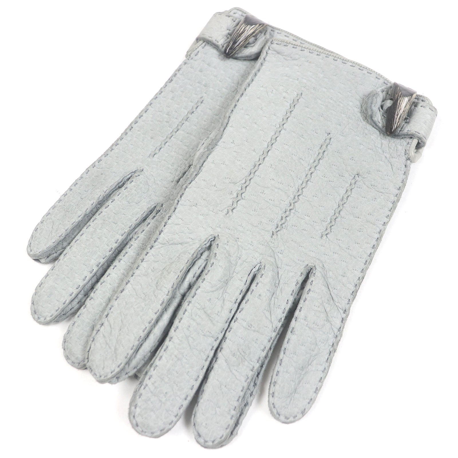 エルメス H モチーフ レザーグローブ