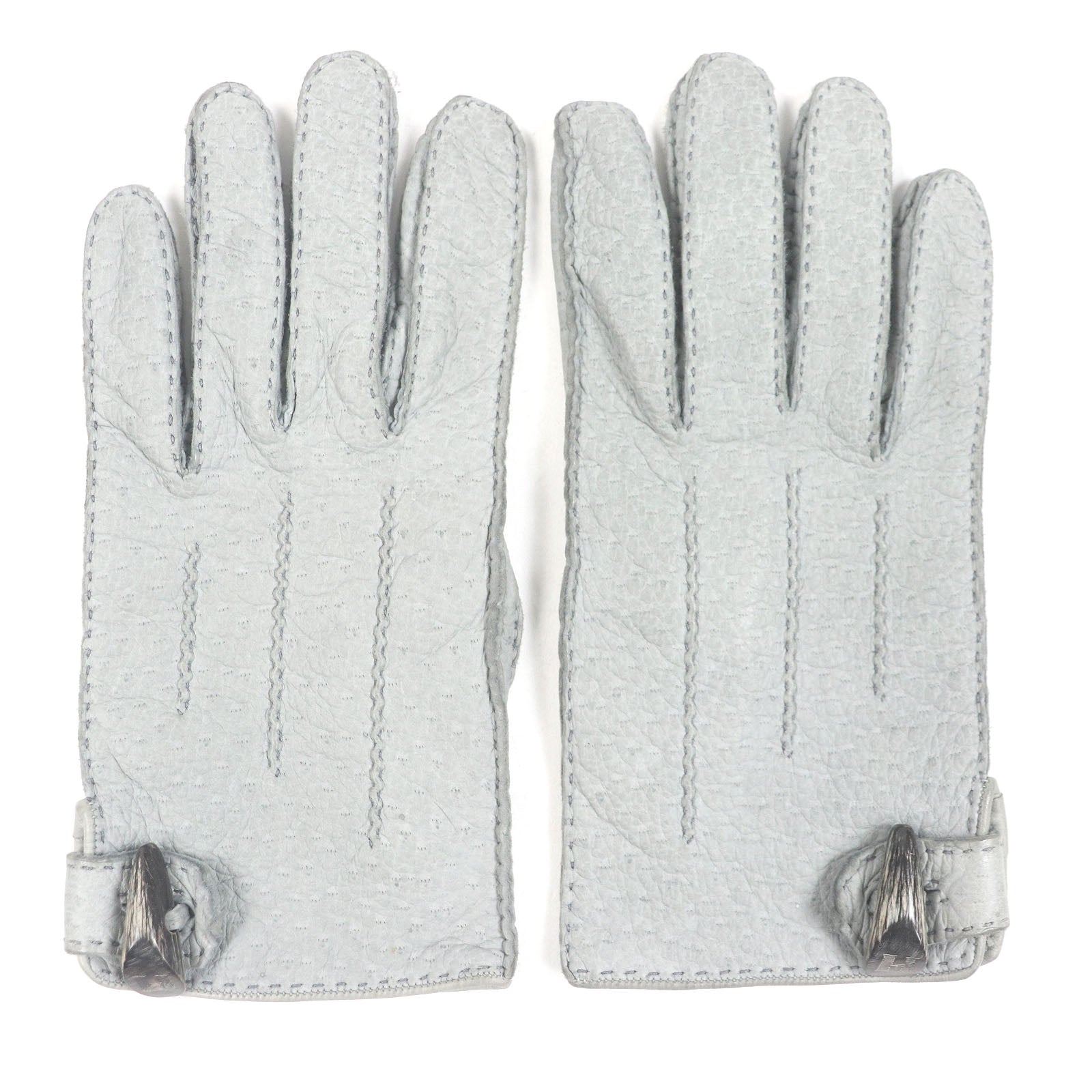 エルメス H モチーフ レザーグローブ