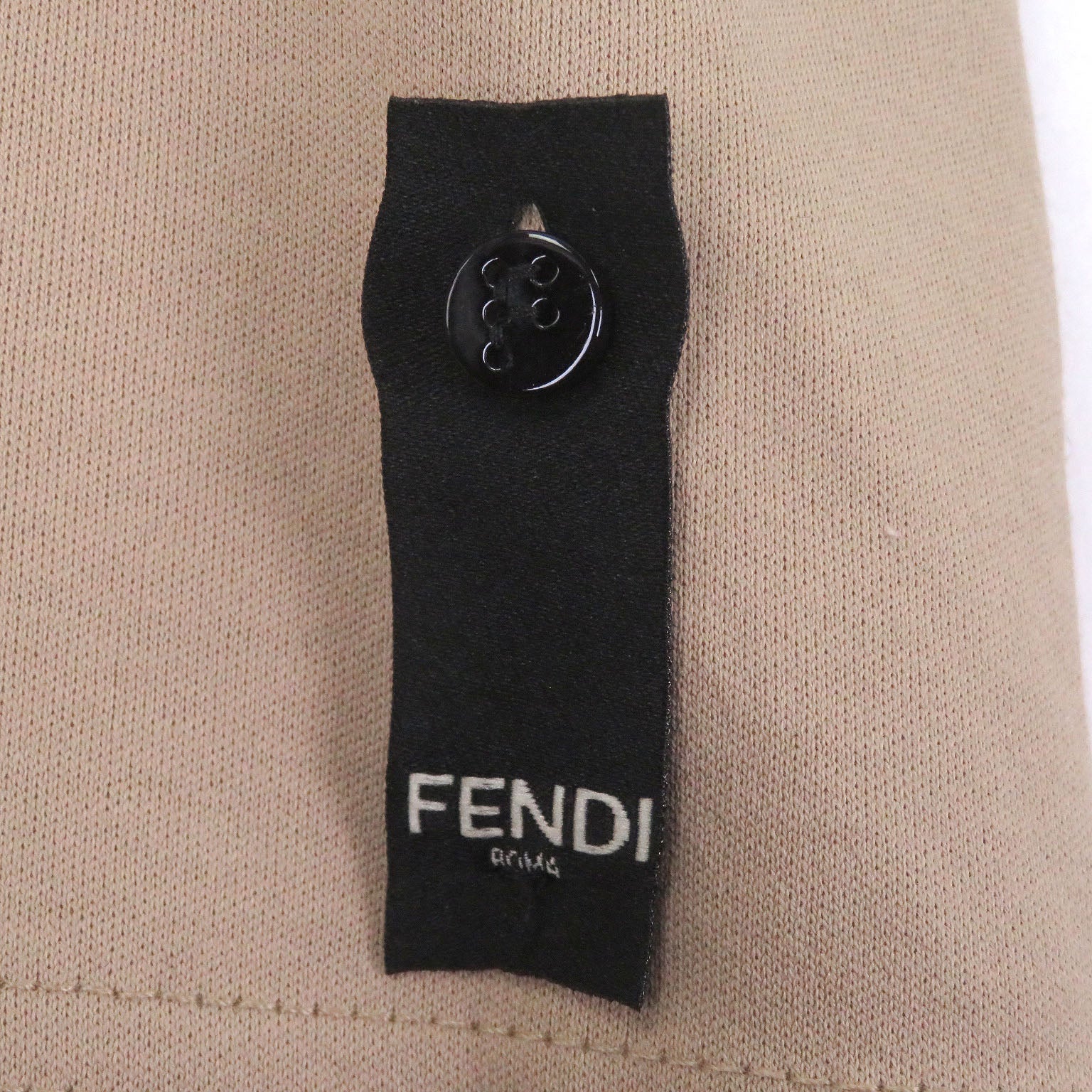 フェンディ FFロゴ メタル コットン Tシャツ