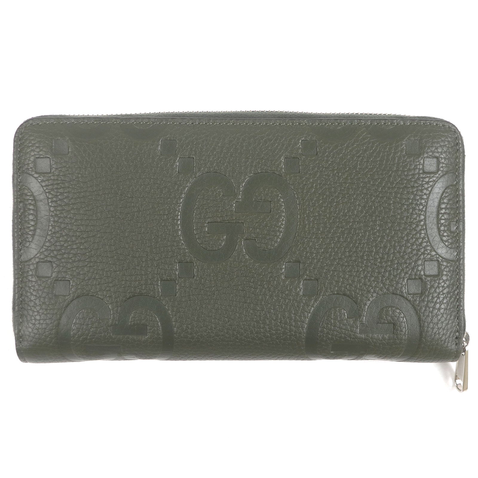 グッチ ジャンボ GG レザー ロング ジップ ウォレット