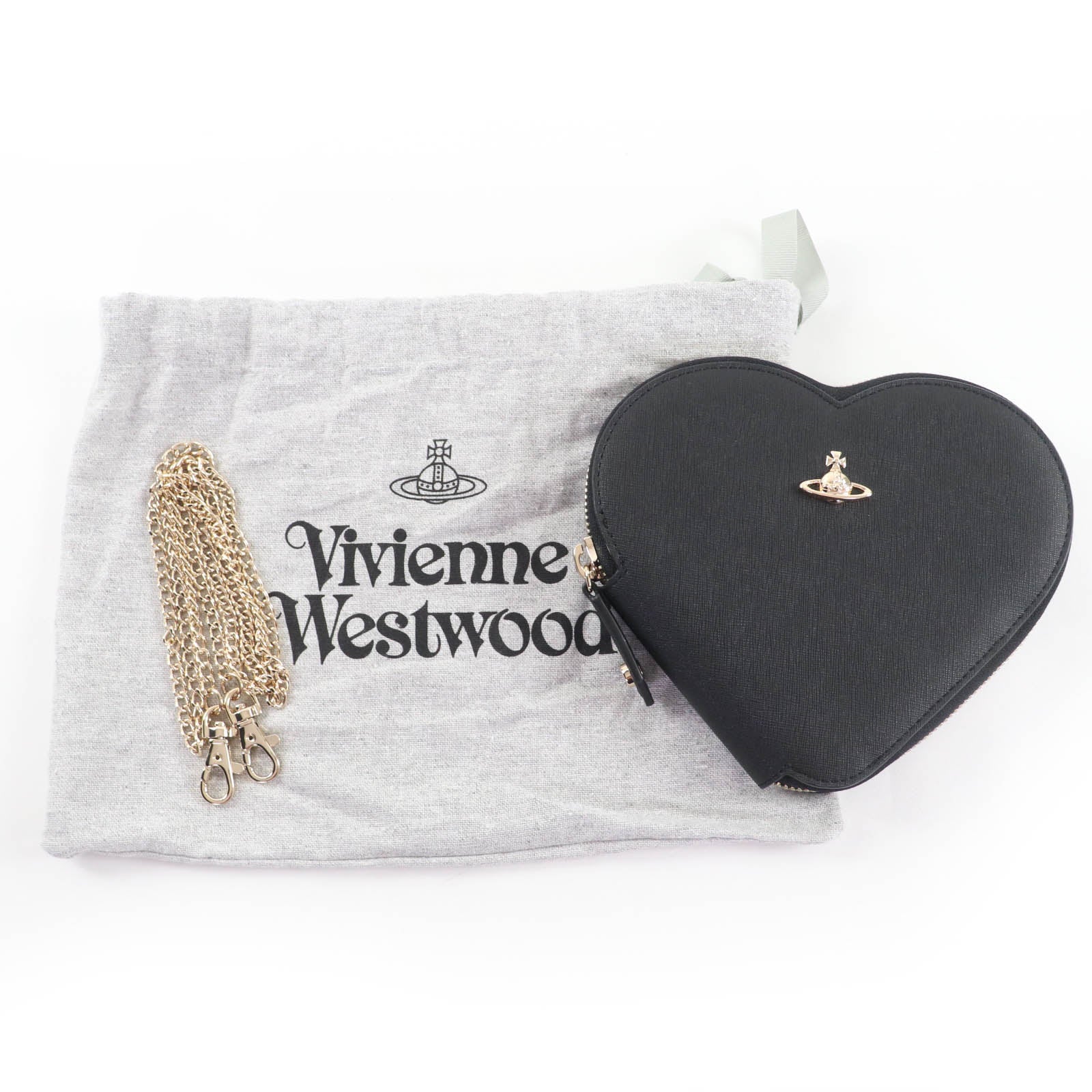 ヴィヴィアン ウエストウッド サフィアーノ ショルダーバッグ