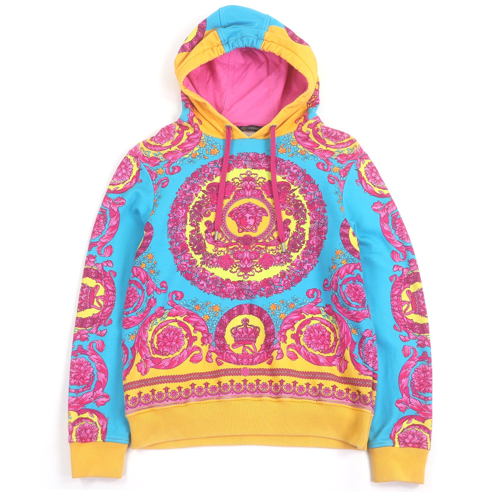 ヴェルサーチ メデューサ バロック プリント フーディ