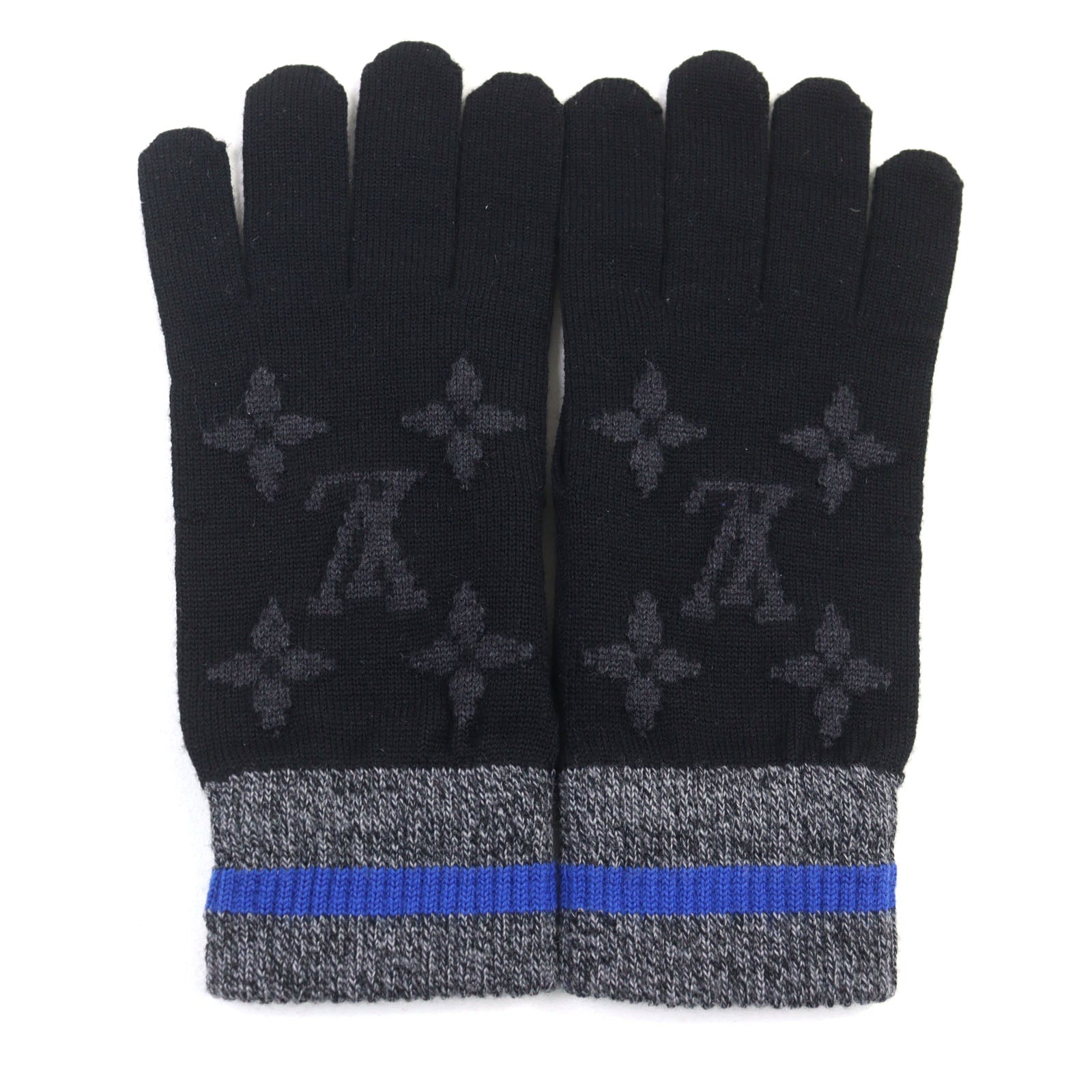 ルイ ヴィトン ゴン モノグラム ウール グローブ