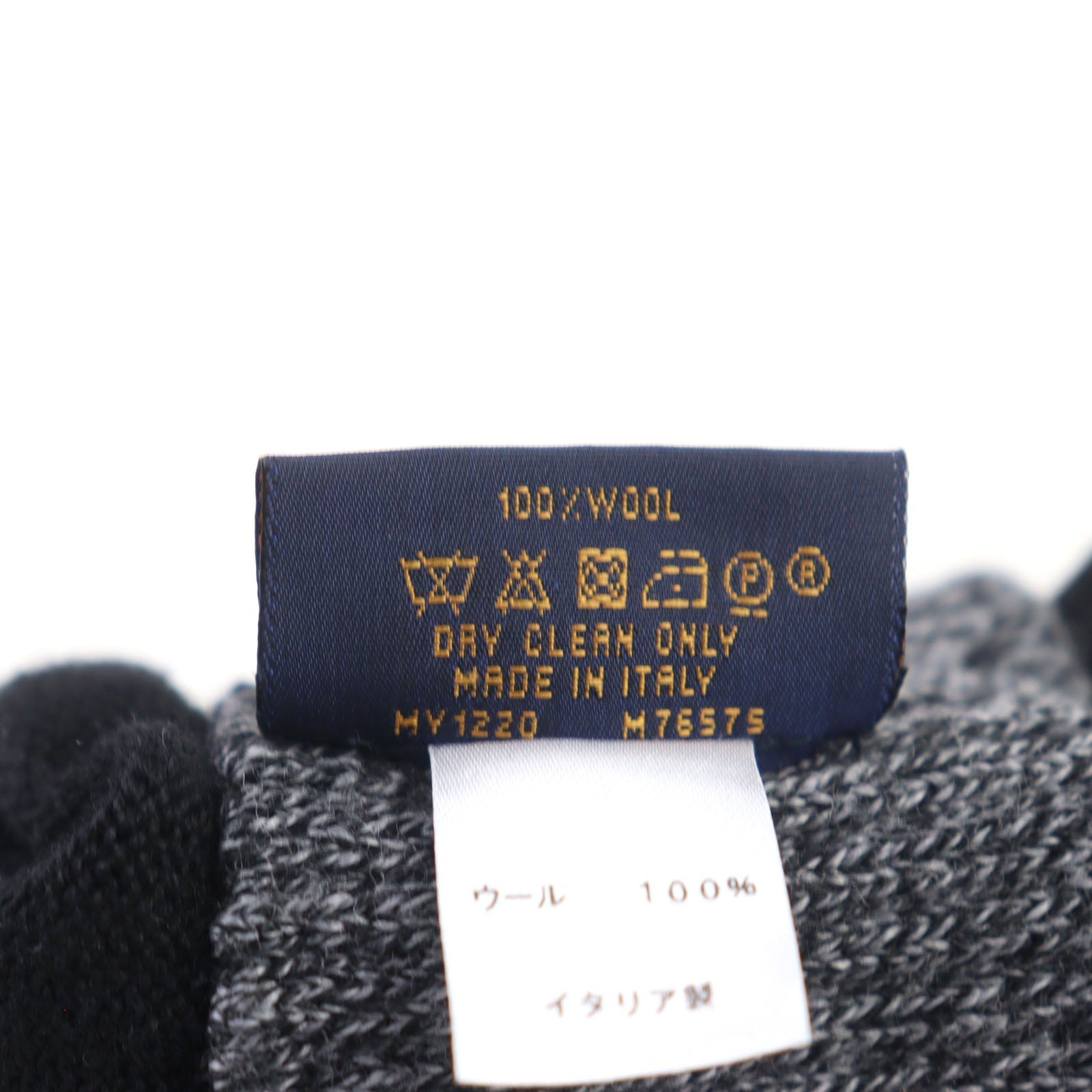 ルイ ヴィトン ゴン モノグラム ウール グローブ