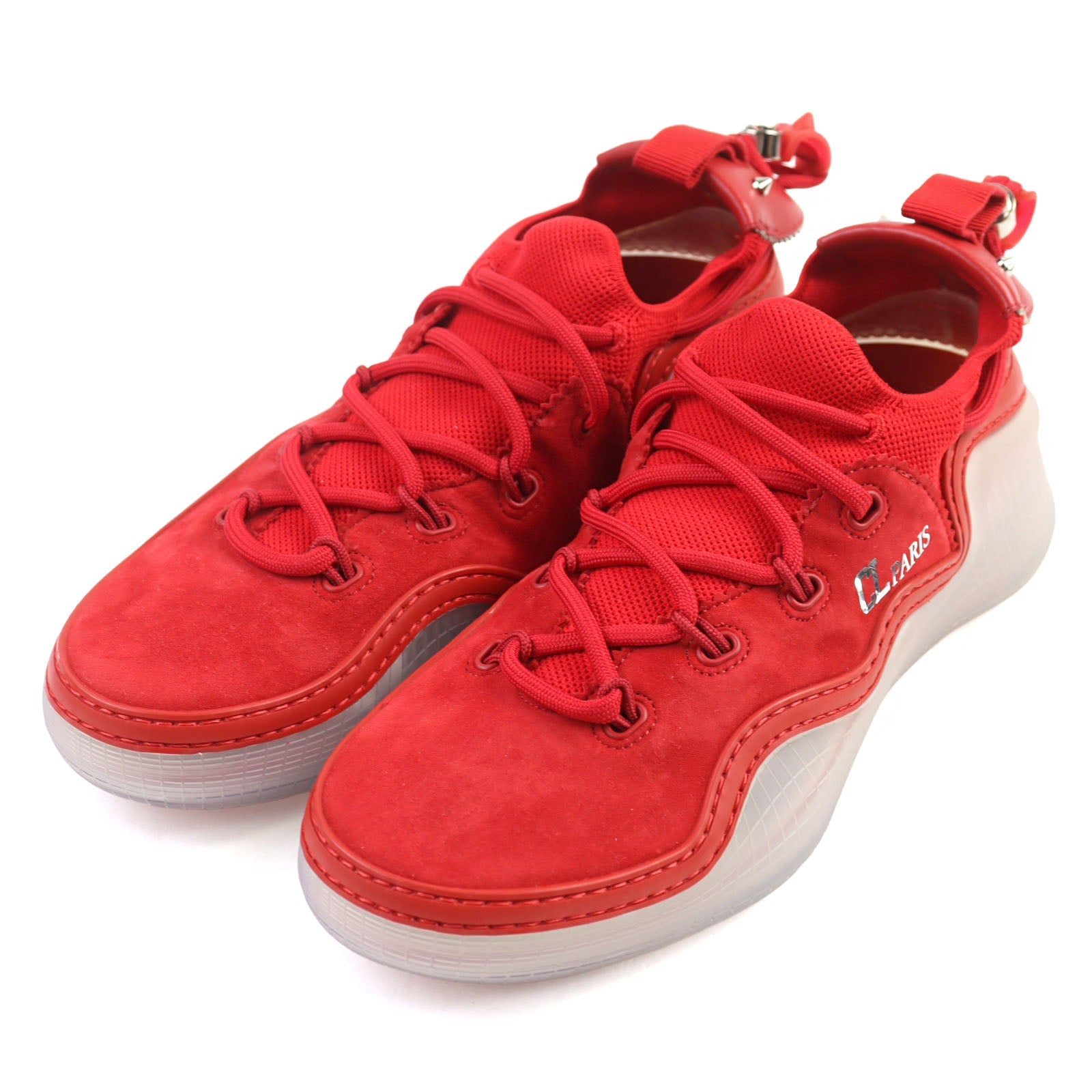 クリスチャン ルブタン アルポアドール ロゴ ラバー スニーカー