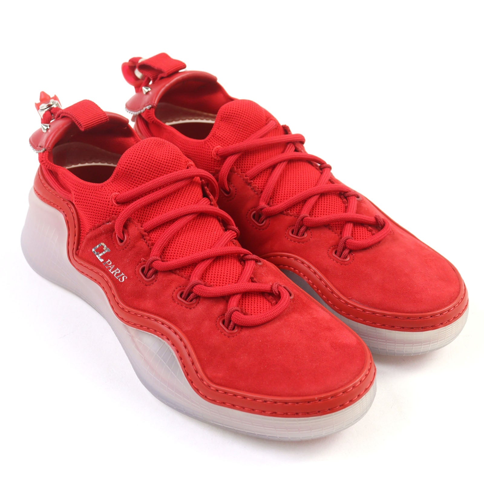 クリスチャン ルブタン アルポアドール ロゴ ラバー スニーカー