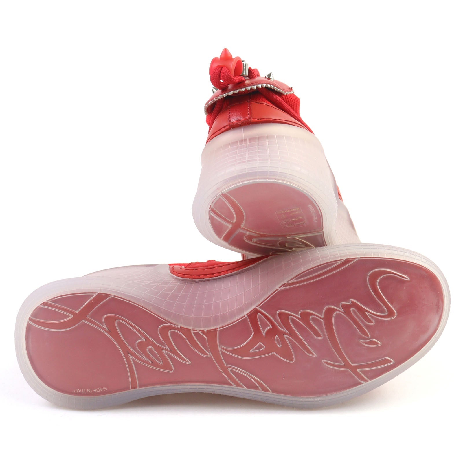 クリスチャン ルブタン アルポアドール ロゴ ラバー スニーカー