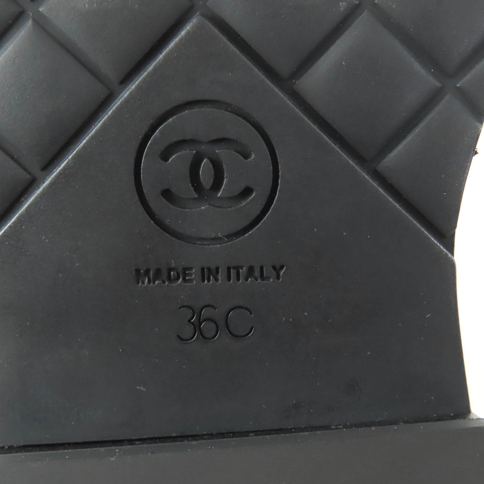 シャネル G36416 レザー ショート ブーツ