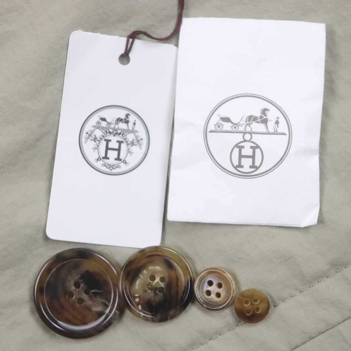 エルメス モッド コート ナイロン コート