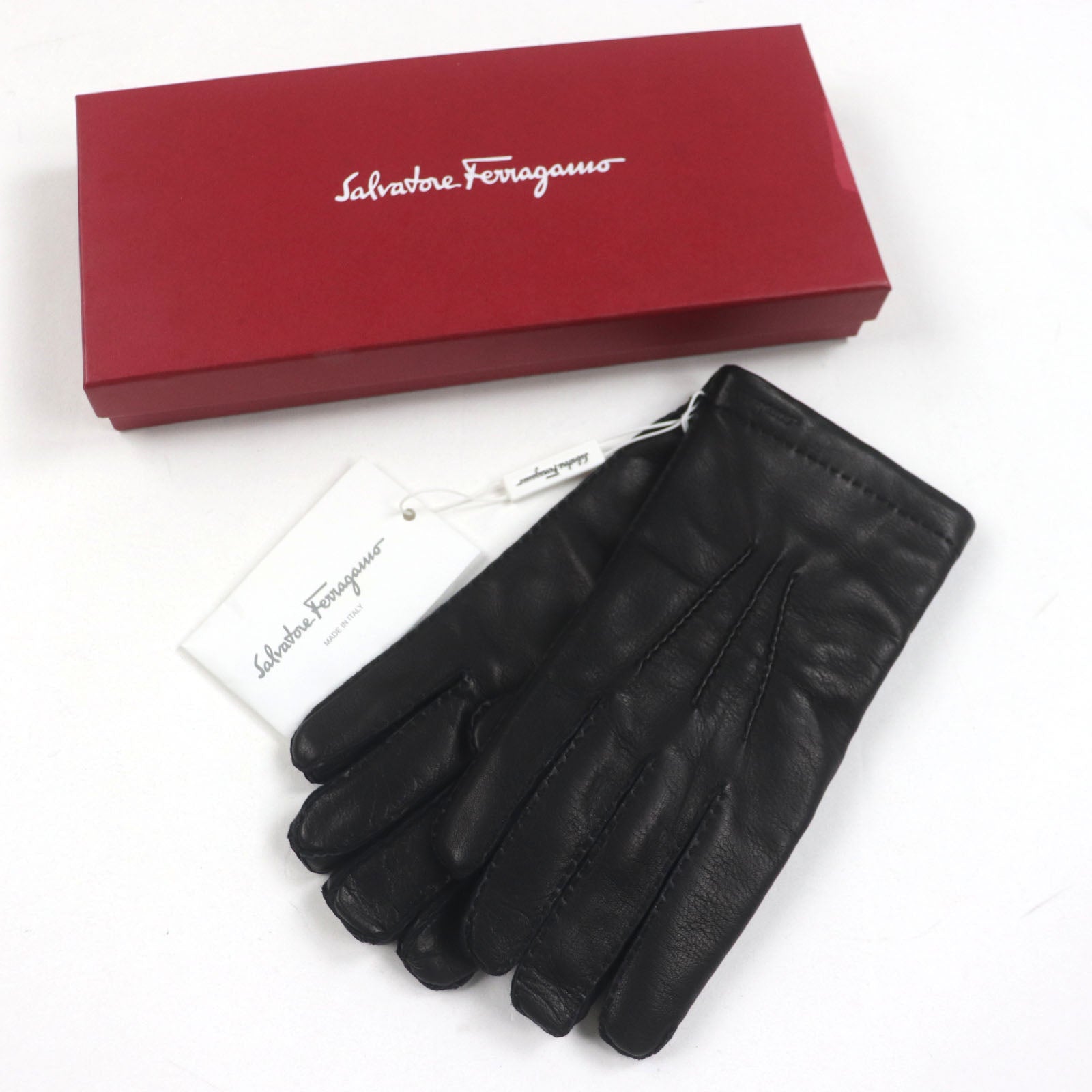 サルヴァトーレ フェラガモ シープスキン グローブ