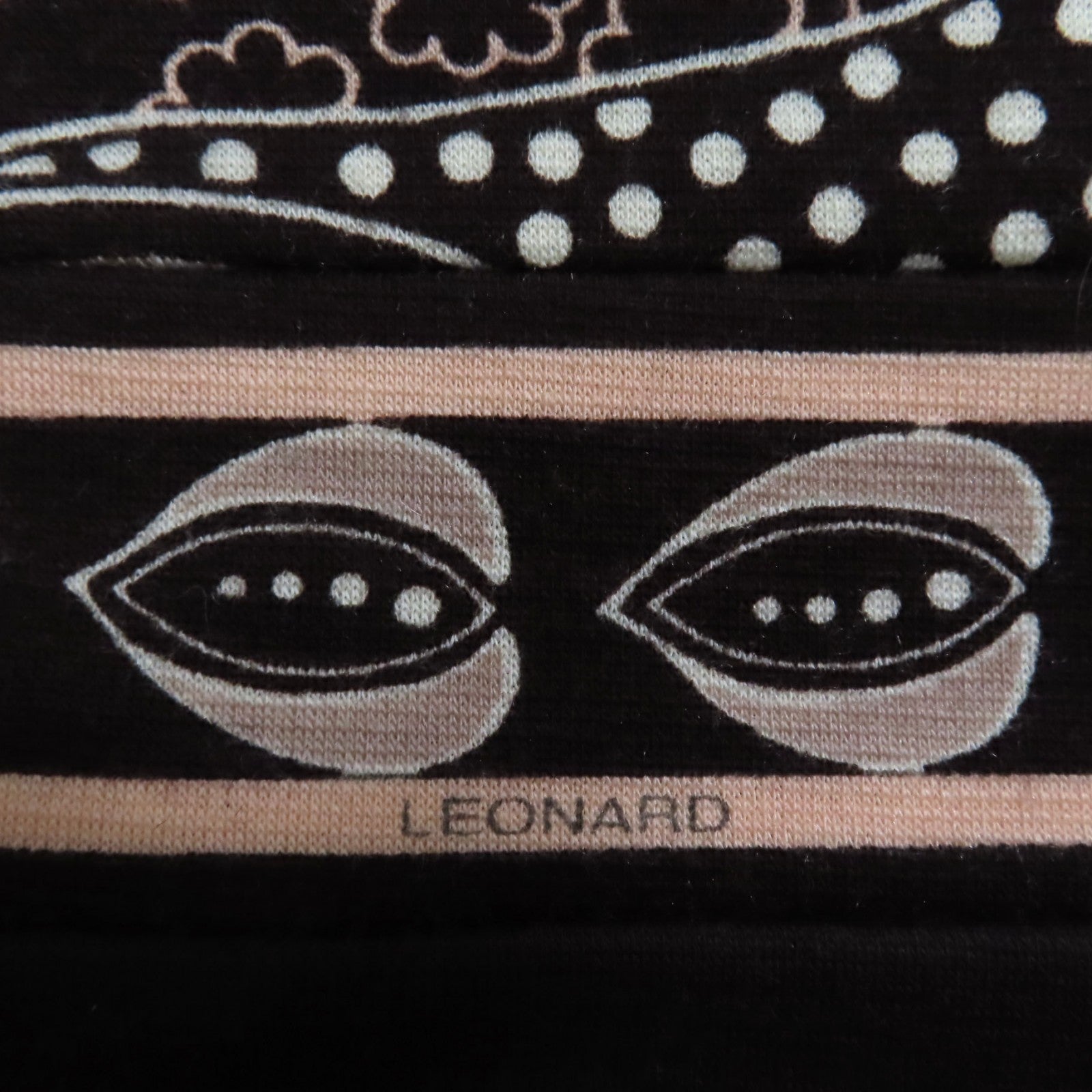 LEONARD FASHION ウール ワンピース