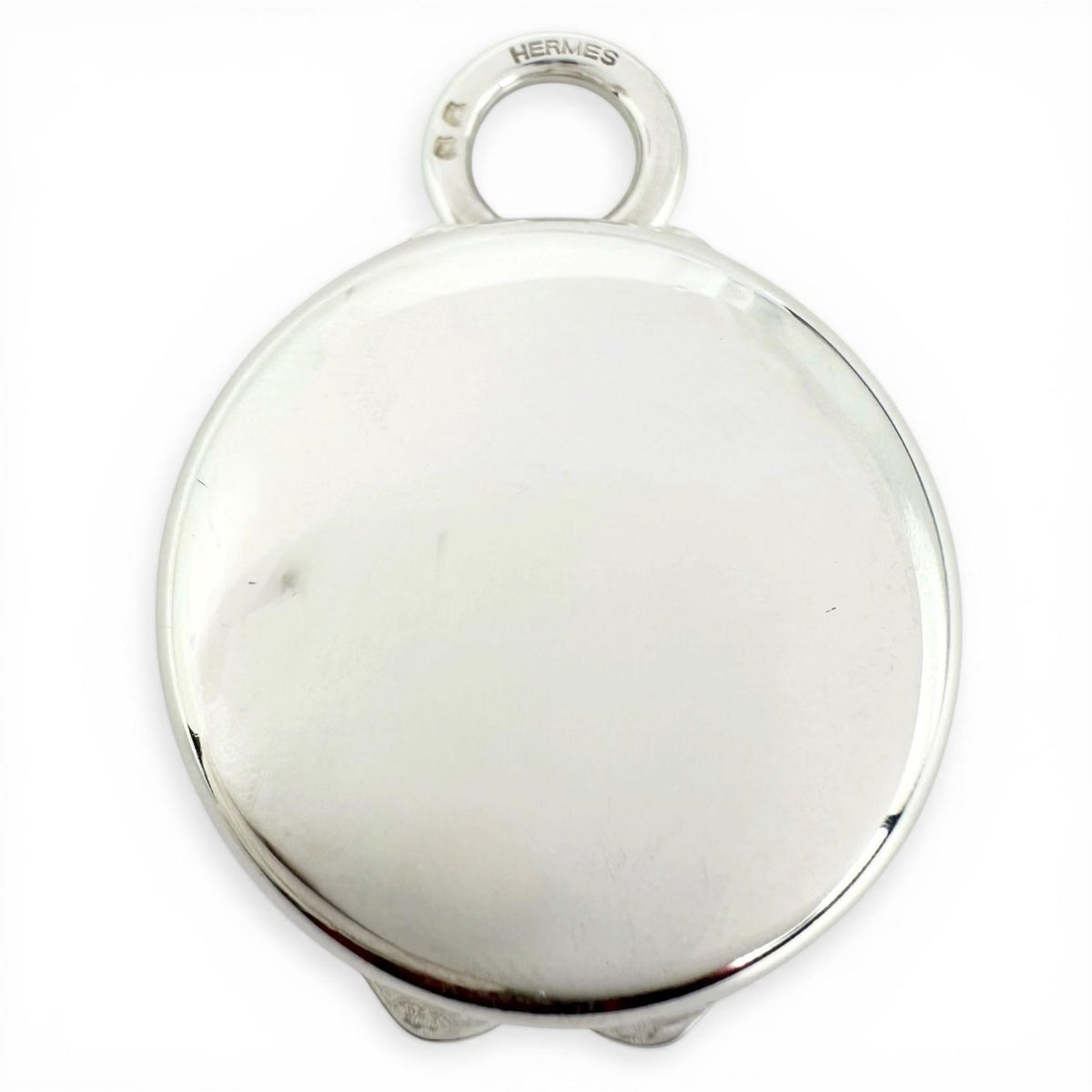 エルメス シルバー ペンダント ピルケース