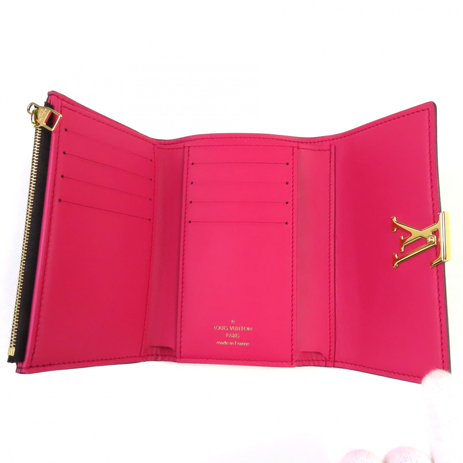 ルイヴィトン Taurillon Clemence Bifold Wallet