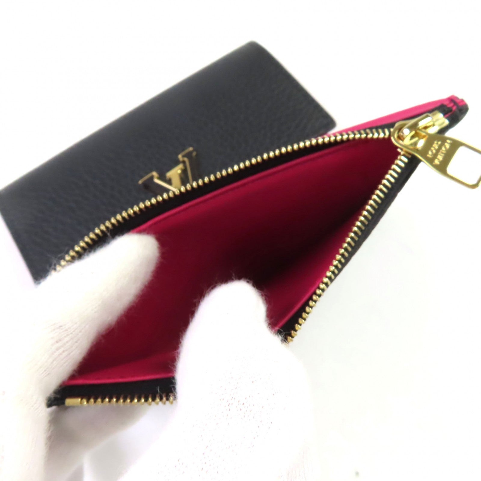 ルイヴィトン Taurillon Clemence Bifold Wallet
