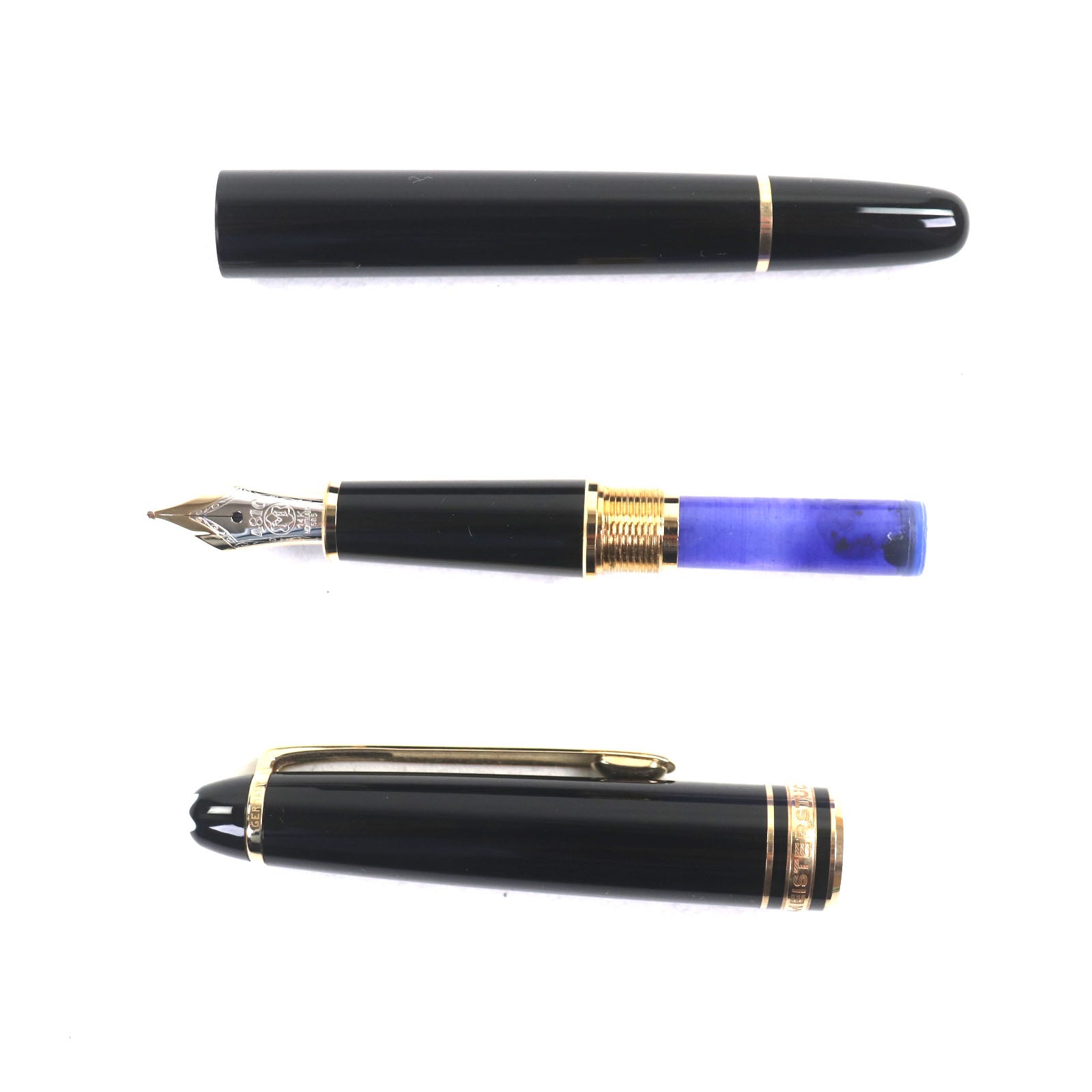 モンブラン マイスターシュテュック 14K 万年筆