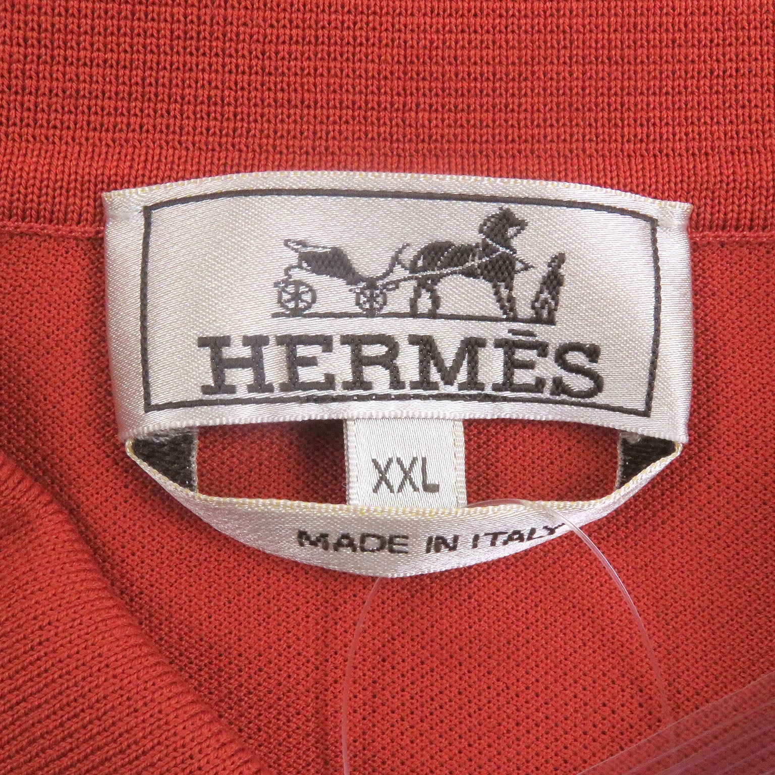エルメス コットンポロシャツ
