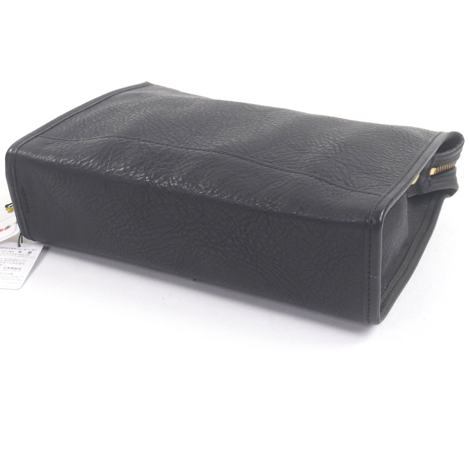 ポーター ヘリテージ ポーチ シュリンク レザー クラッチ バッグ