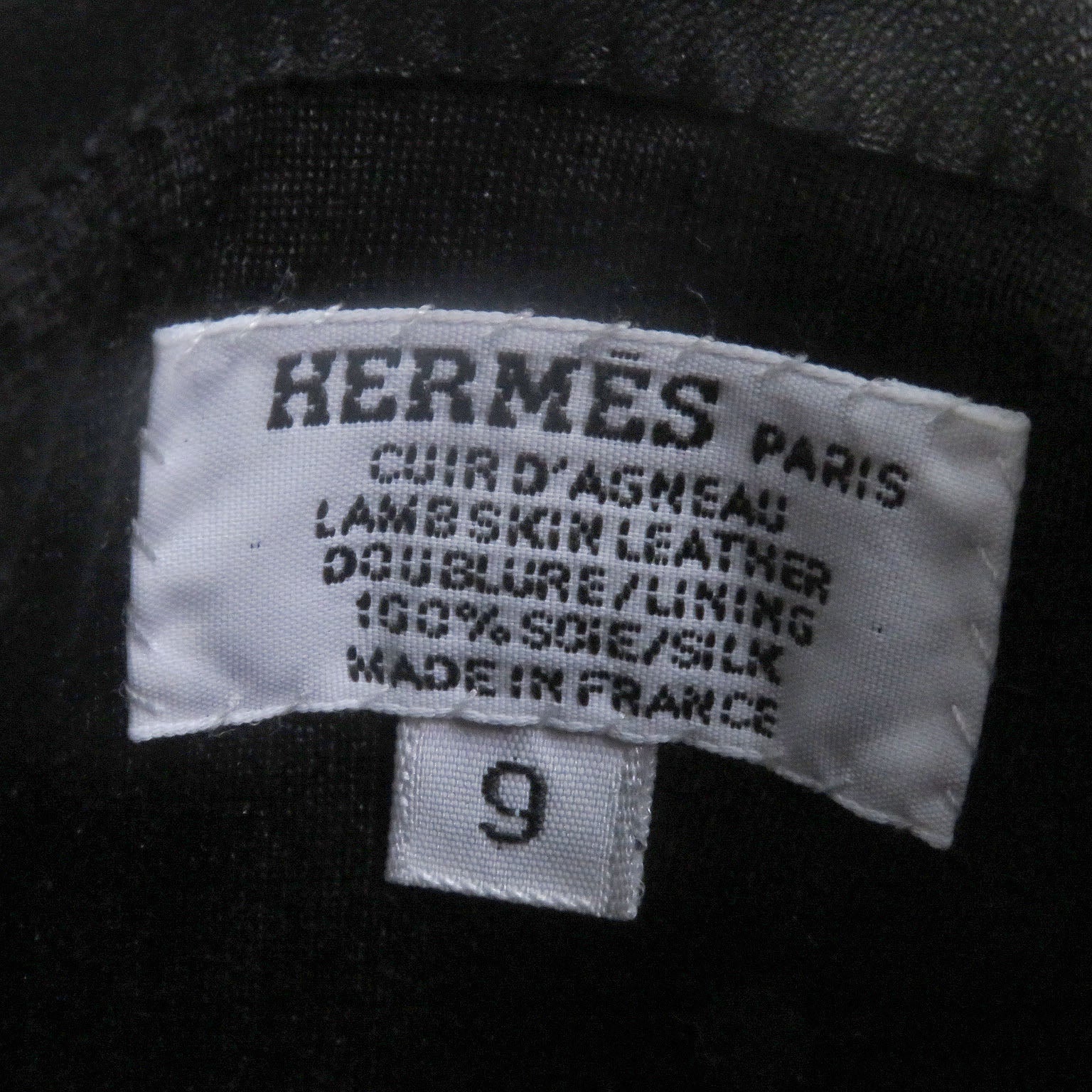 エルメス ラムスキン グローブ