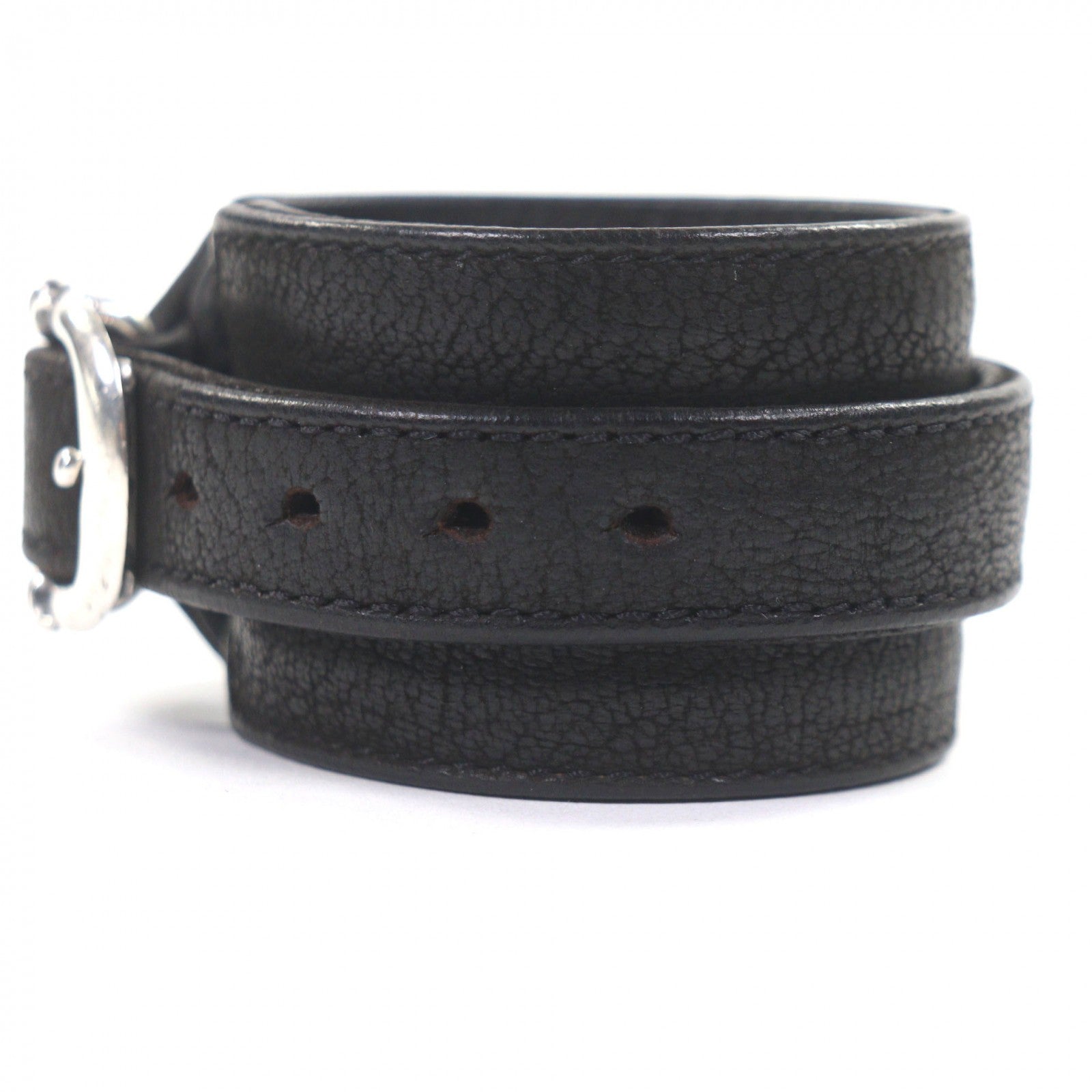 クロムハーツ RR TINY BUCKLE レザー ブレスレット