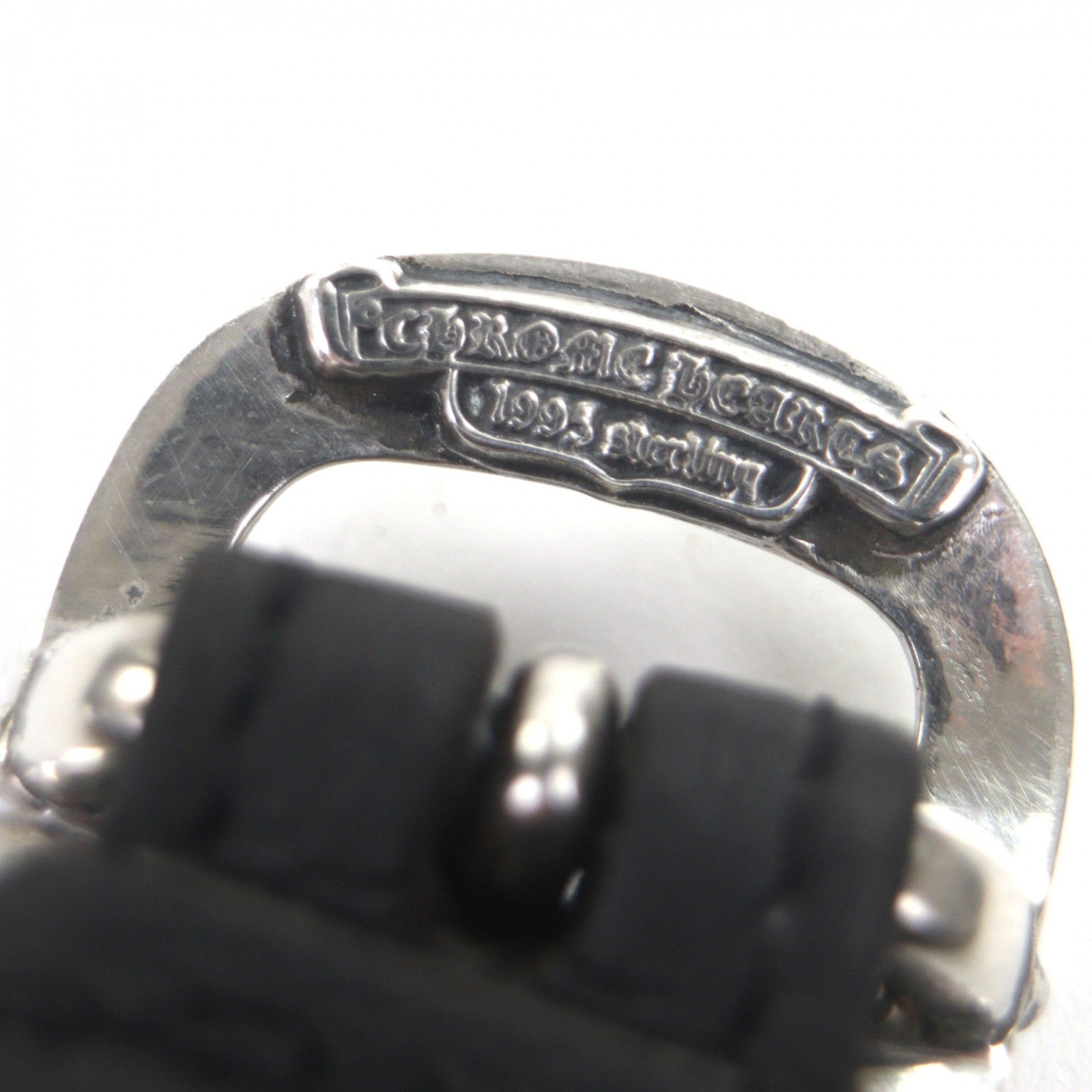 クロムハーツ RR TINY BUCKLE レザー ブレスレット