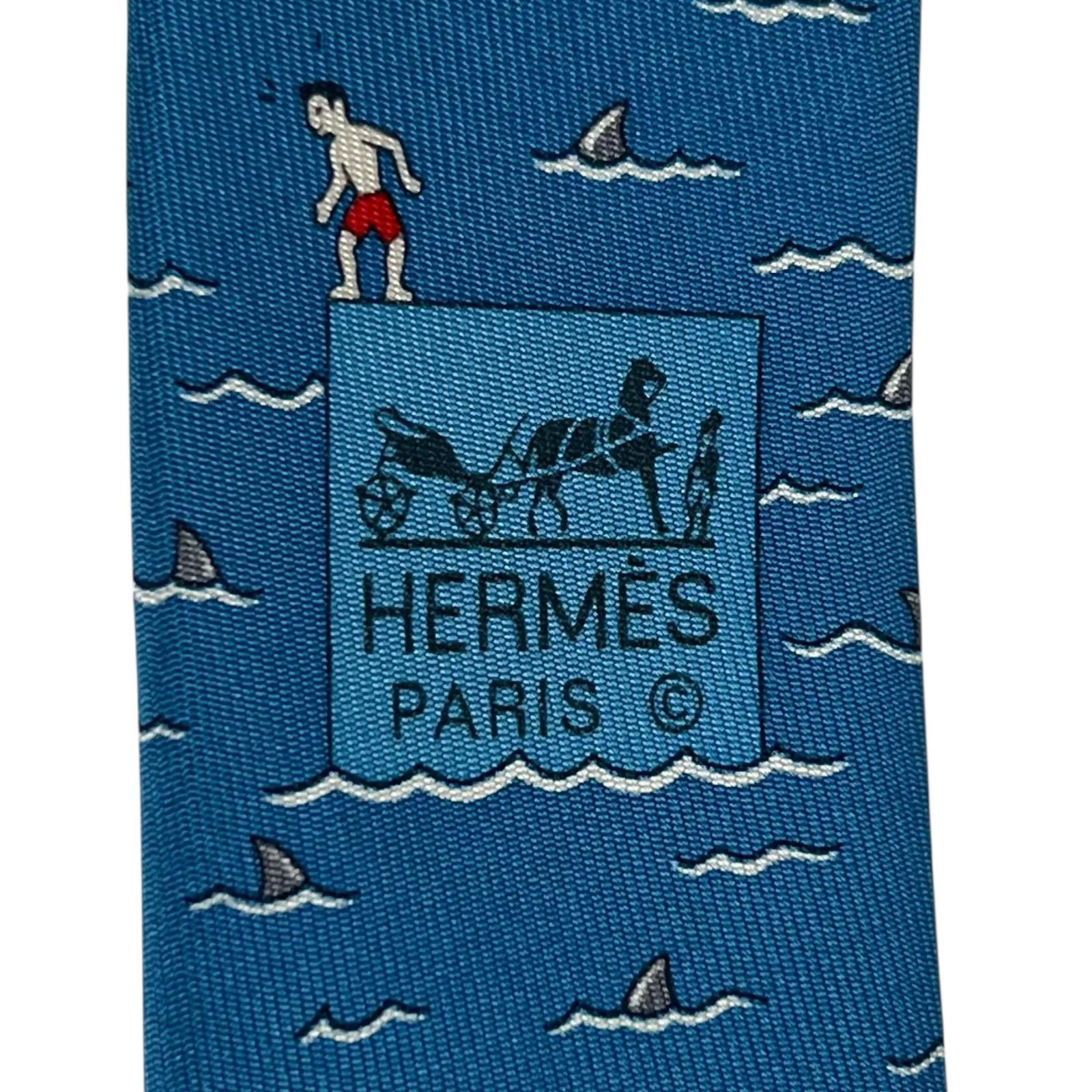 エルメス シルクネクタイ