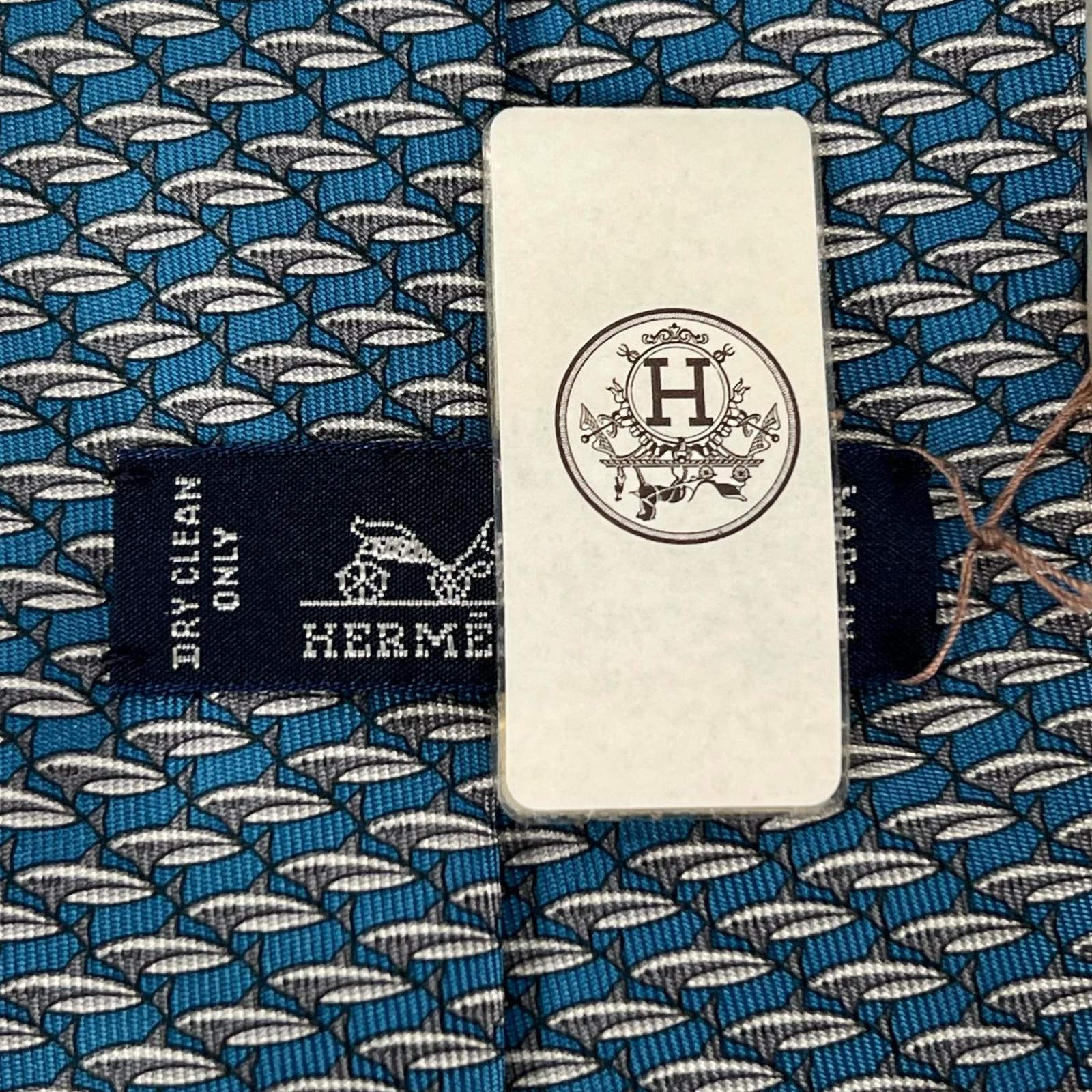 エルメス シルクネクタイ
