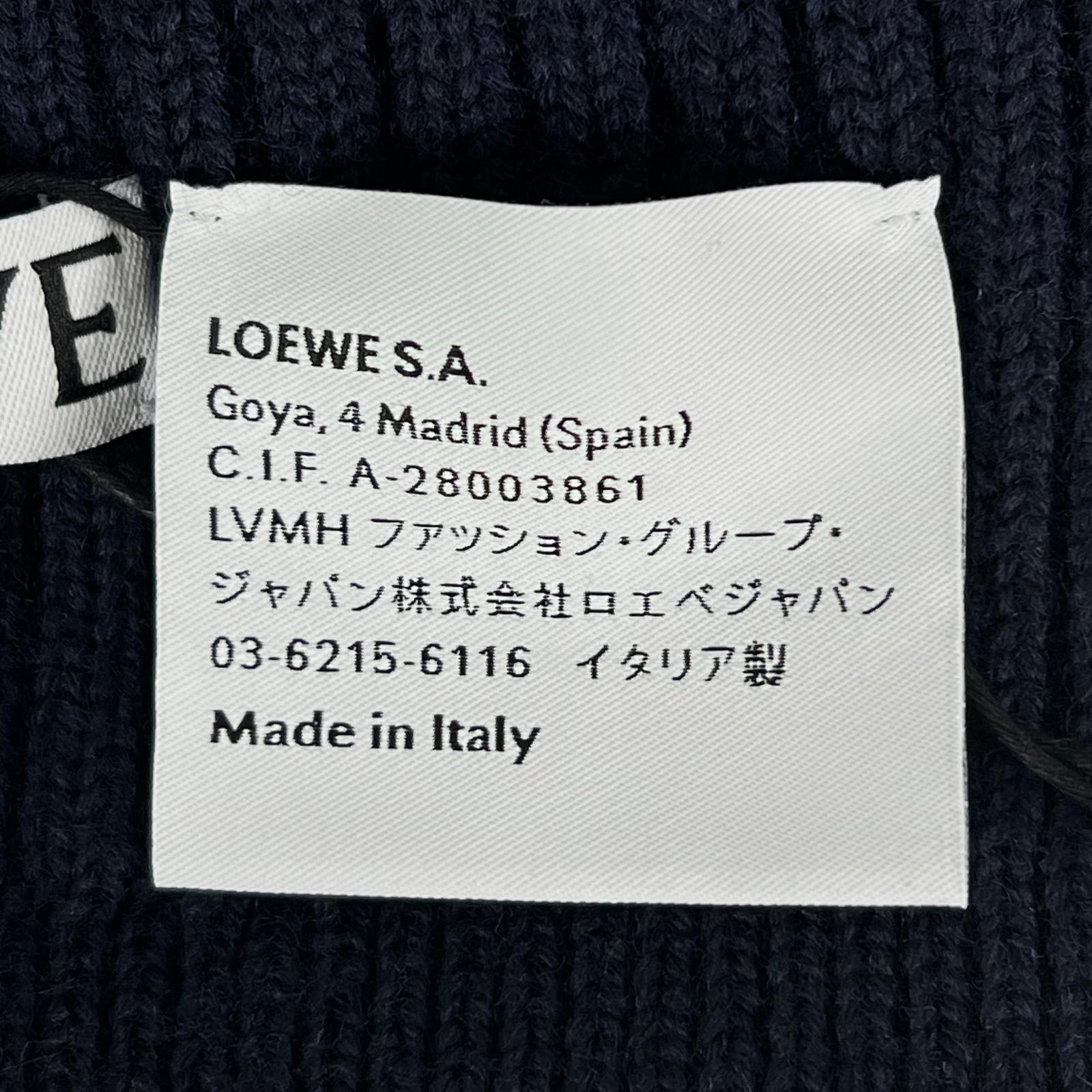 ロエベ ウールニットキャップ