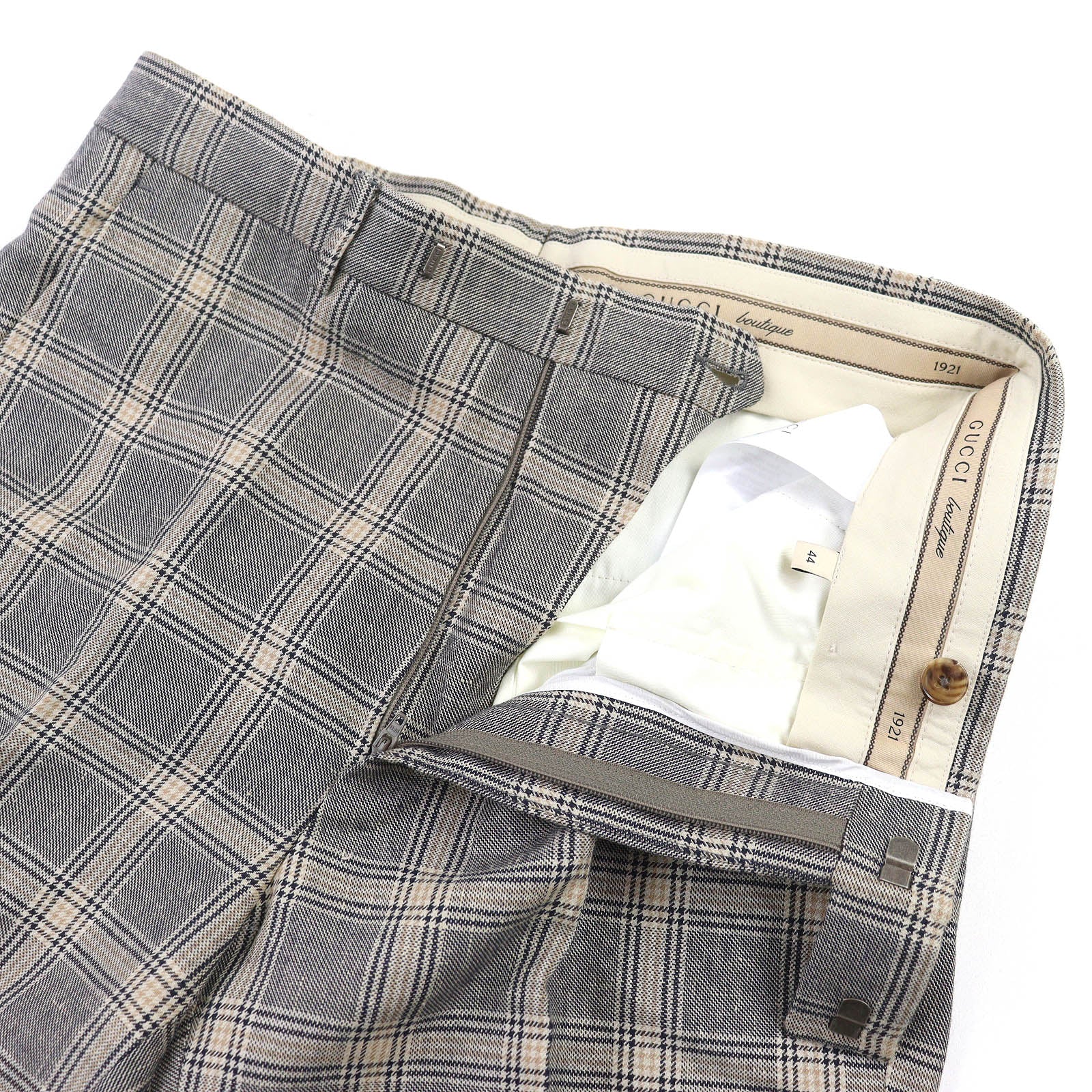 グッチ グレンチェックパンツ