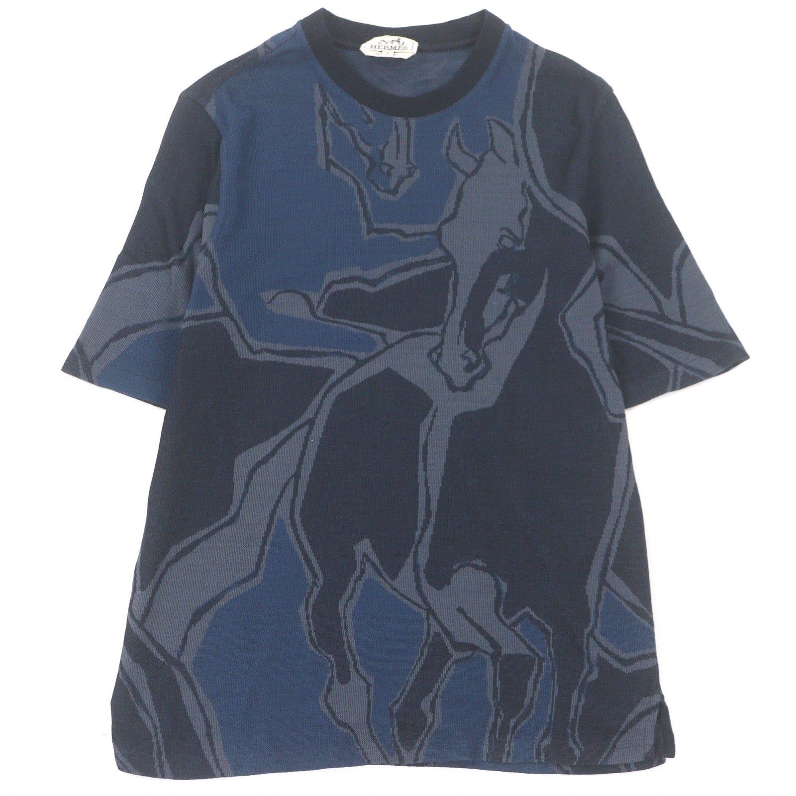 エルメス ダンスオブホース コットン 半袖Tシャツ S