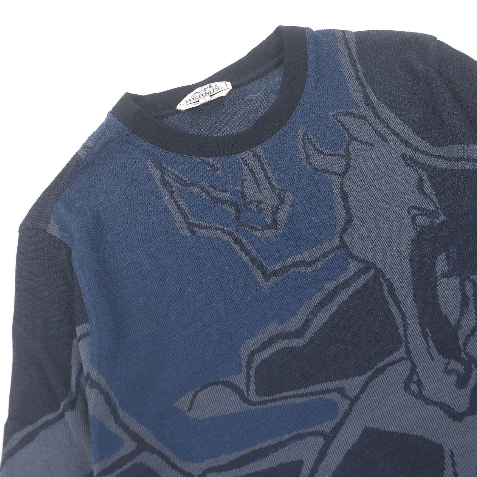 エルメス ダンスオブホース コットン 半袖Tシャツ S