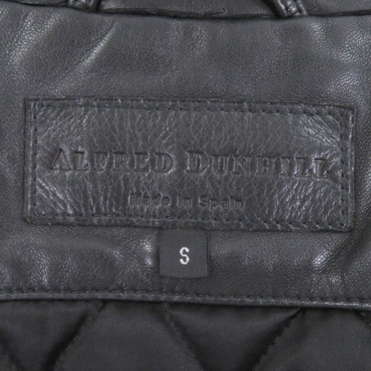 ダンヒル チェスター レザーコート