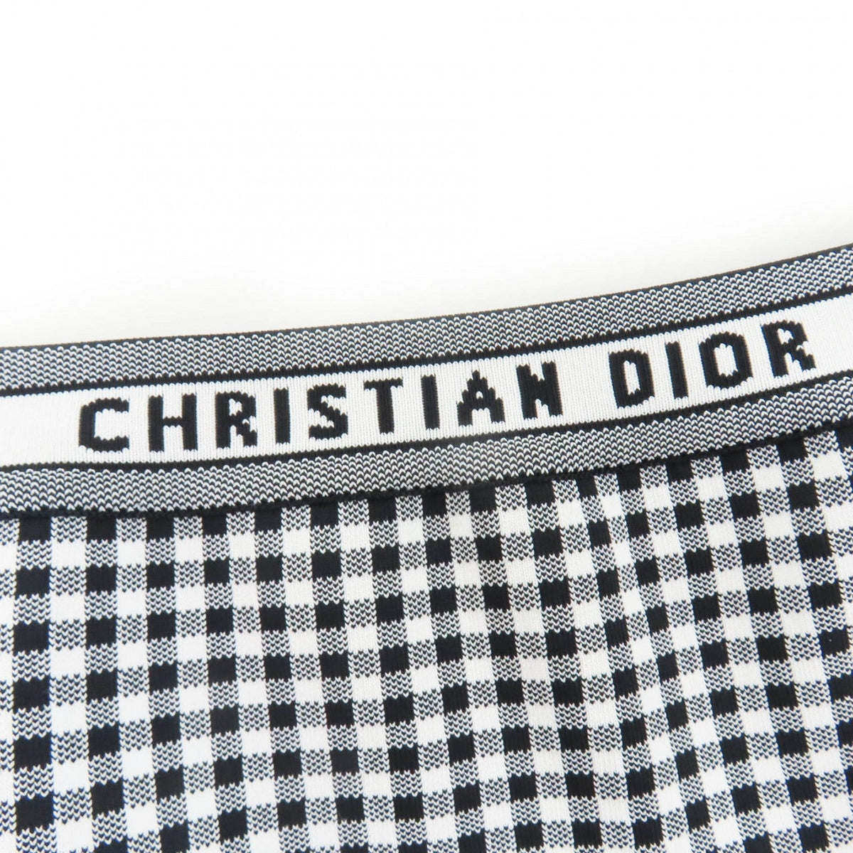 クリスチャンディオール Checkn Dior ギンガムチェックスカート