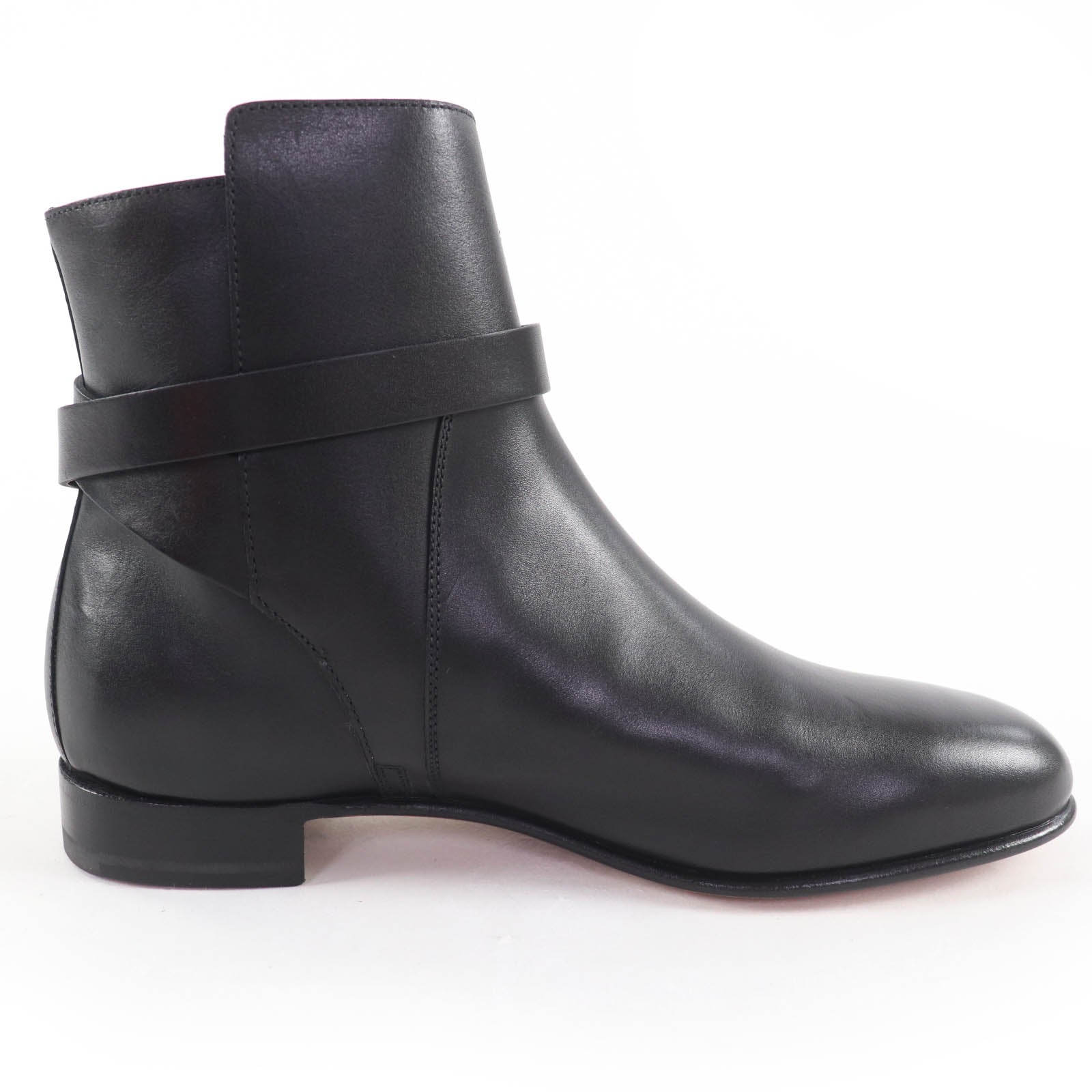 エルメス Neo Kelly Buckle レザーショートブーツ35.5