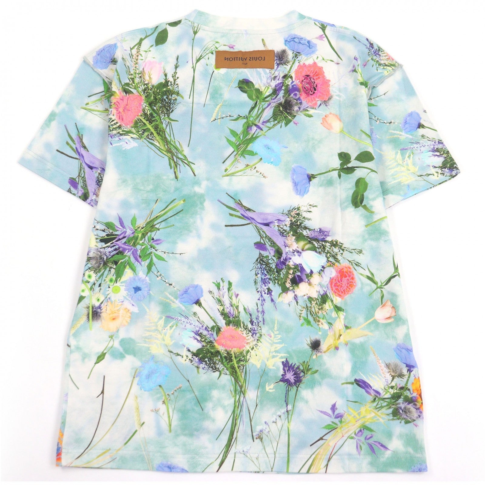 ルイヴィトン Inside-out flowerプリント コットン Tシャツ