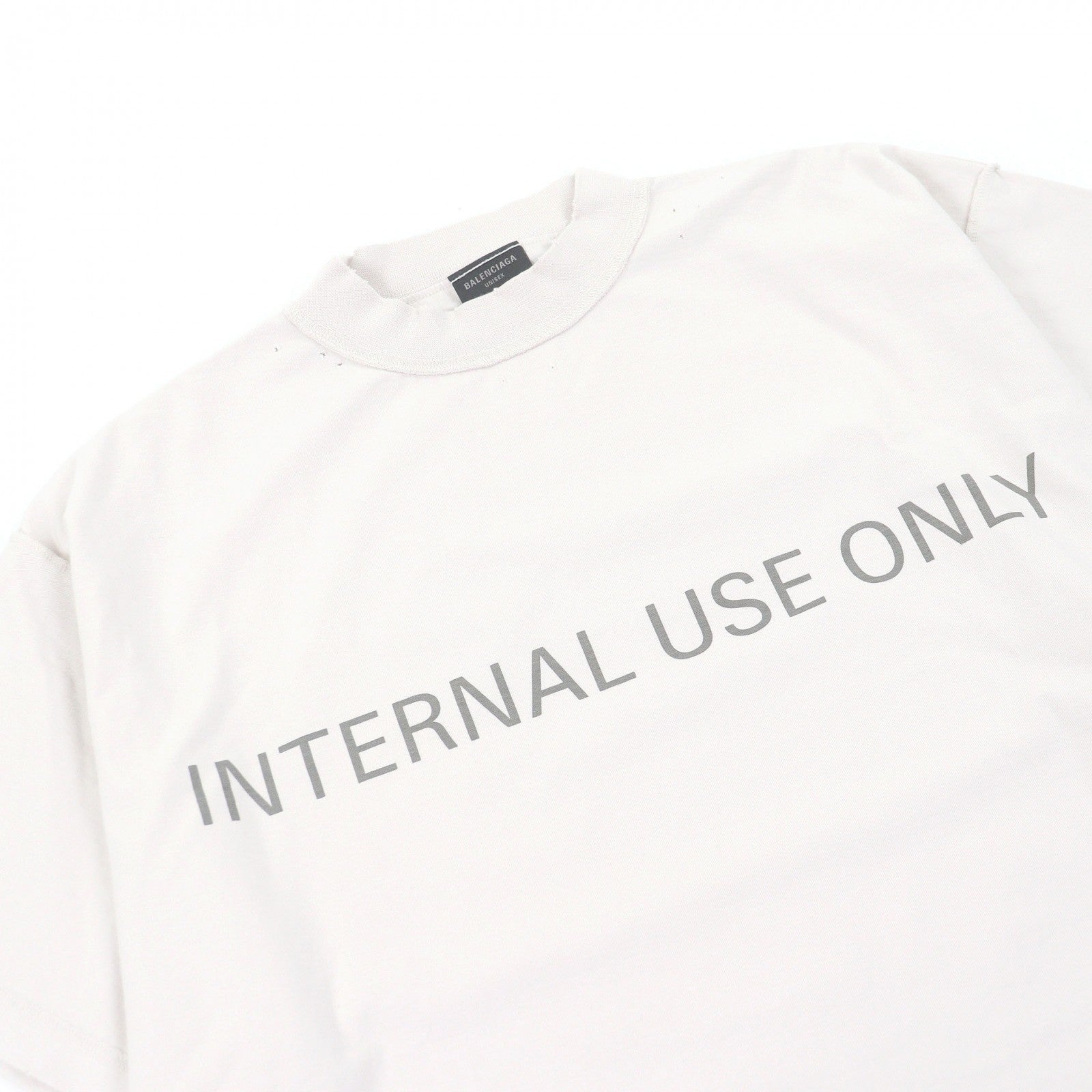 バレンシアガ コットン半袖Tシャツ