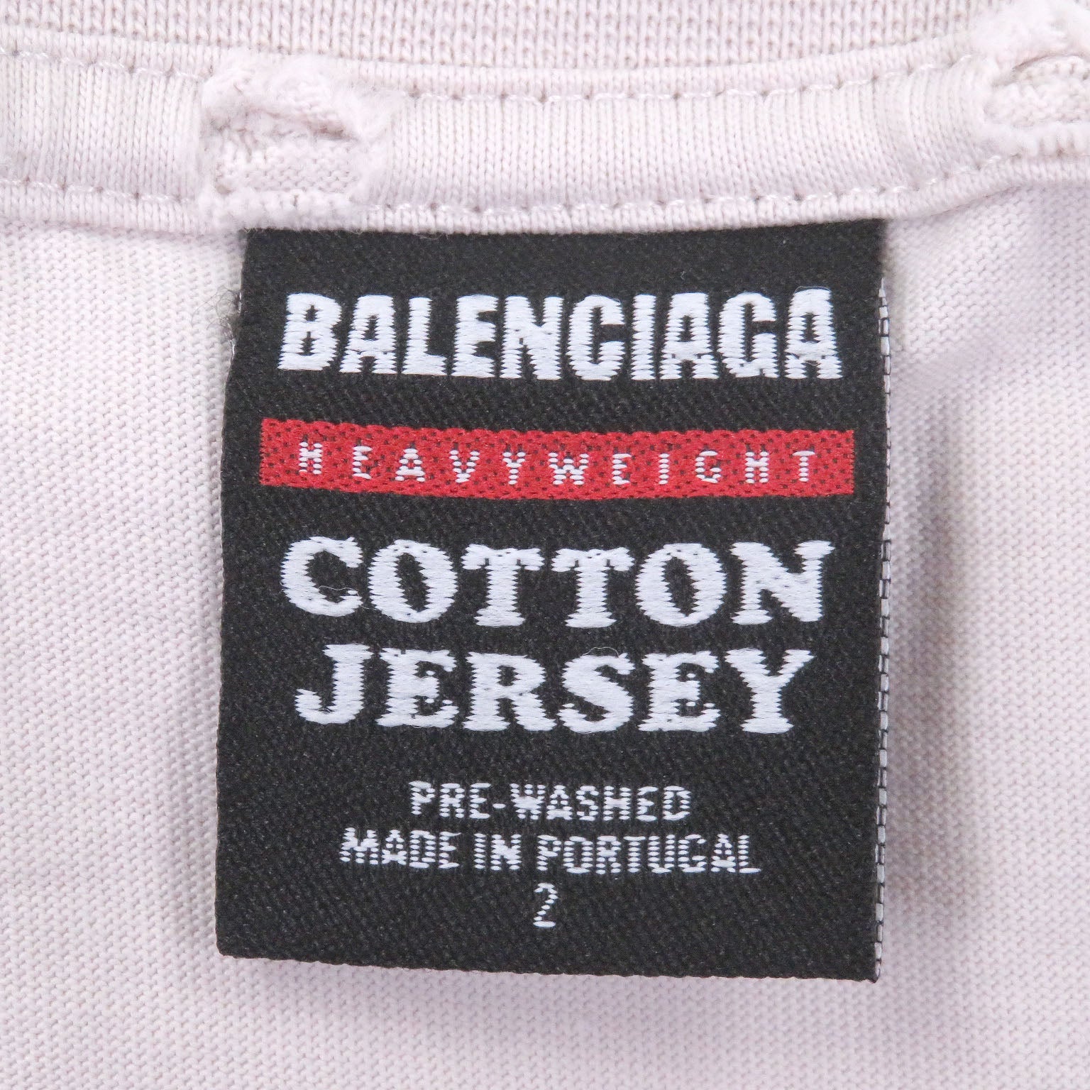 バレンシアガ コットン半袖Tシャツ