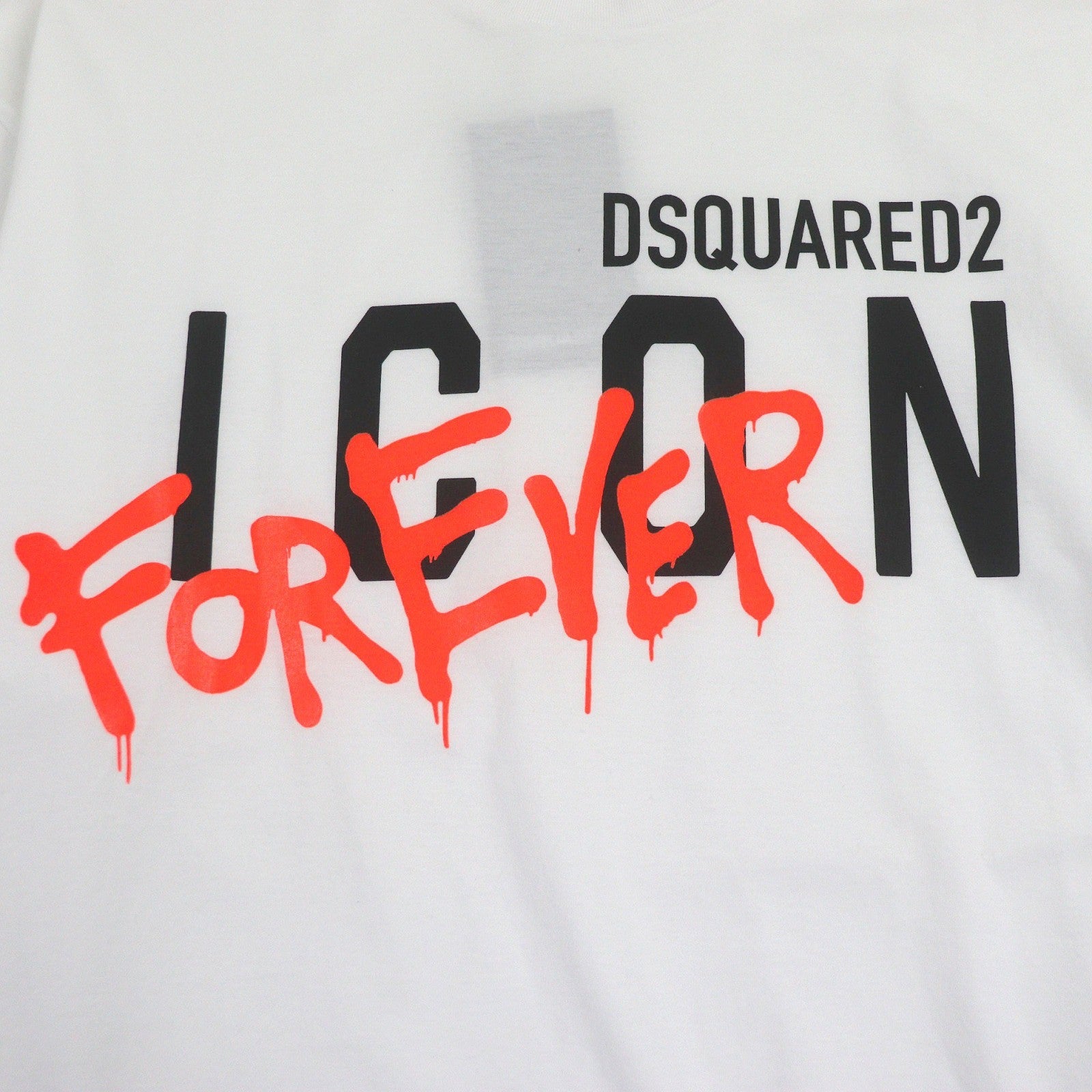 DSQUARED2 ロゴプリント コットン Tシャツ