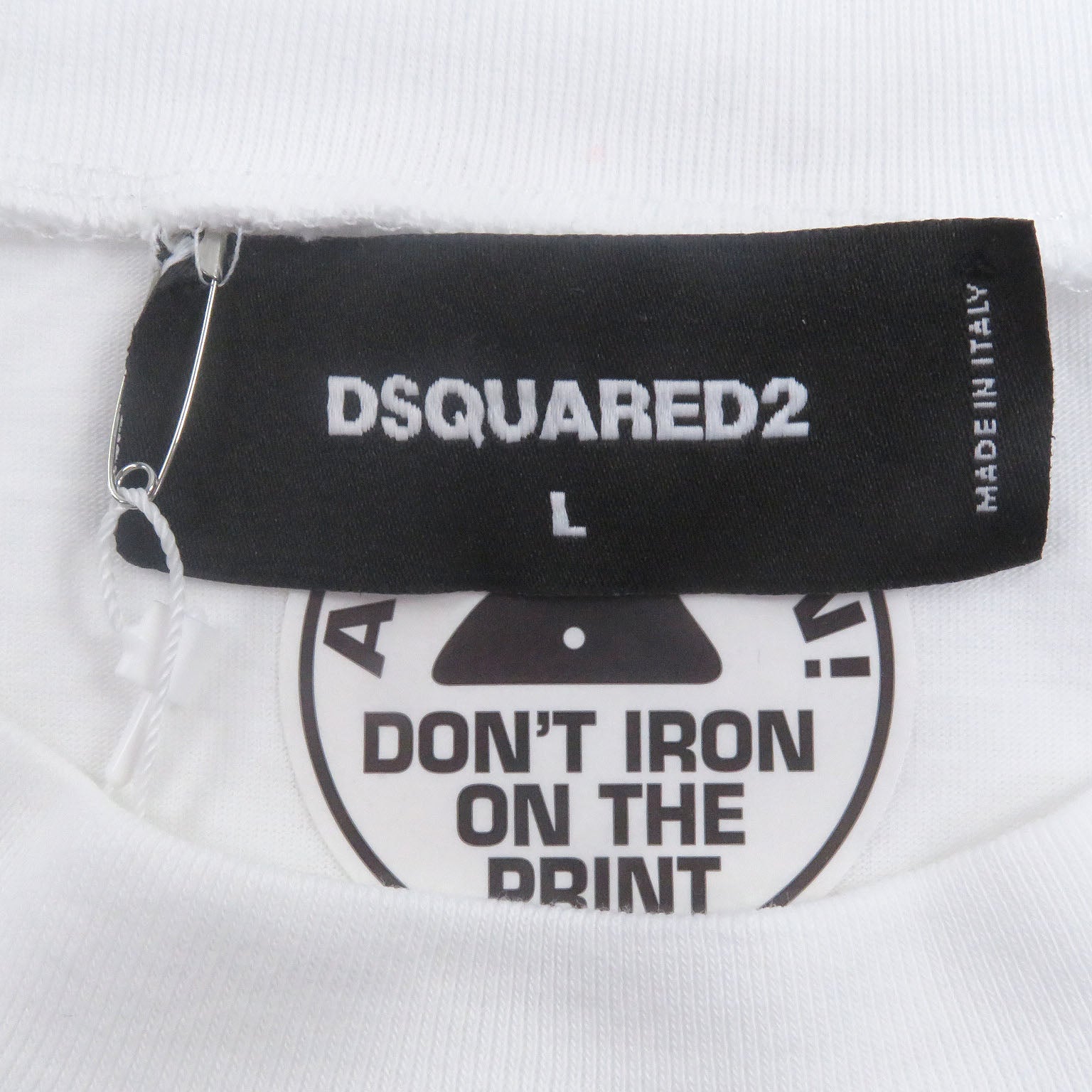 DSQUARED2 ロゴプリント コットン Tシャツ