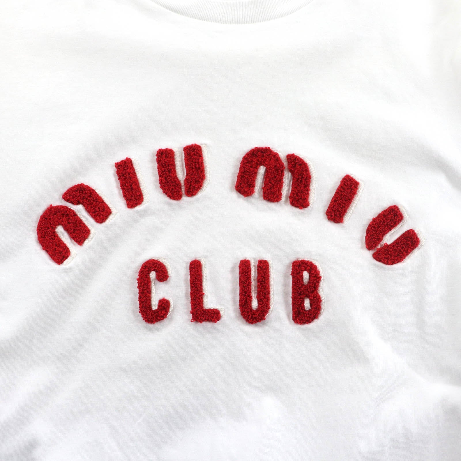 ミュウミュウ コットン Tシャツ
