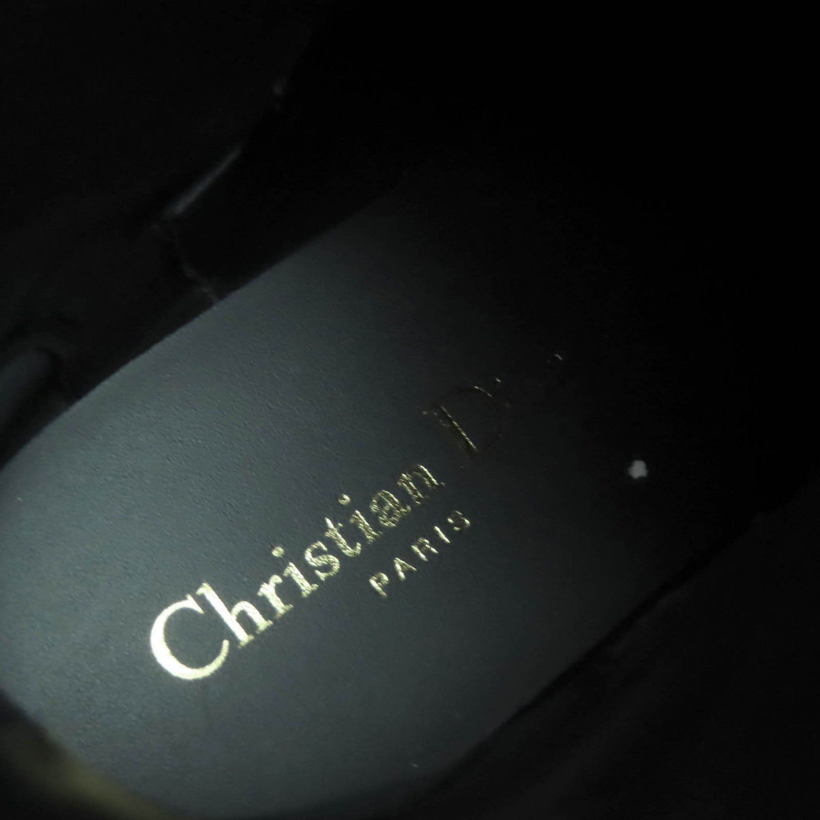 クリスチャンディオール DIOR EMPREINTE レザー ブーツ