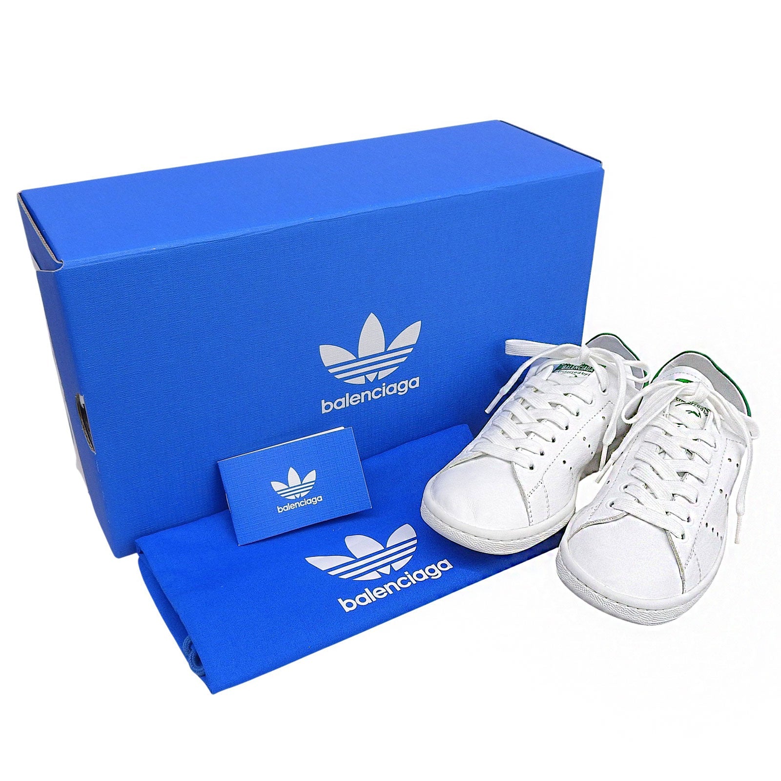 バレンシアガアディダス Stan Smith レザー スニーカー