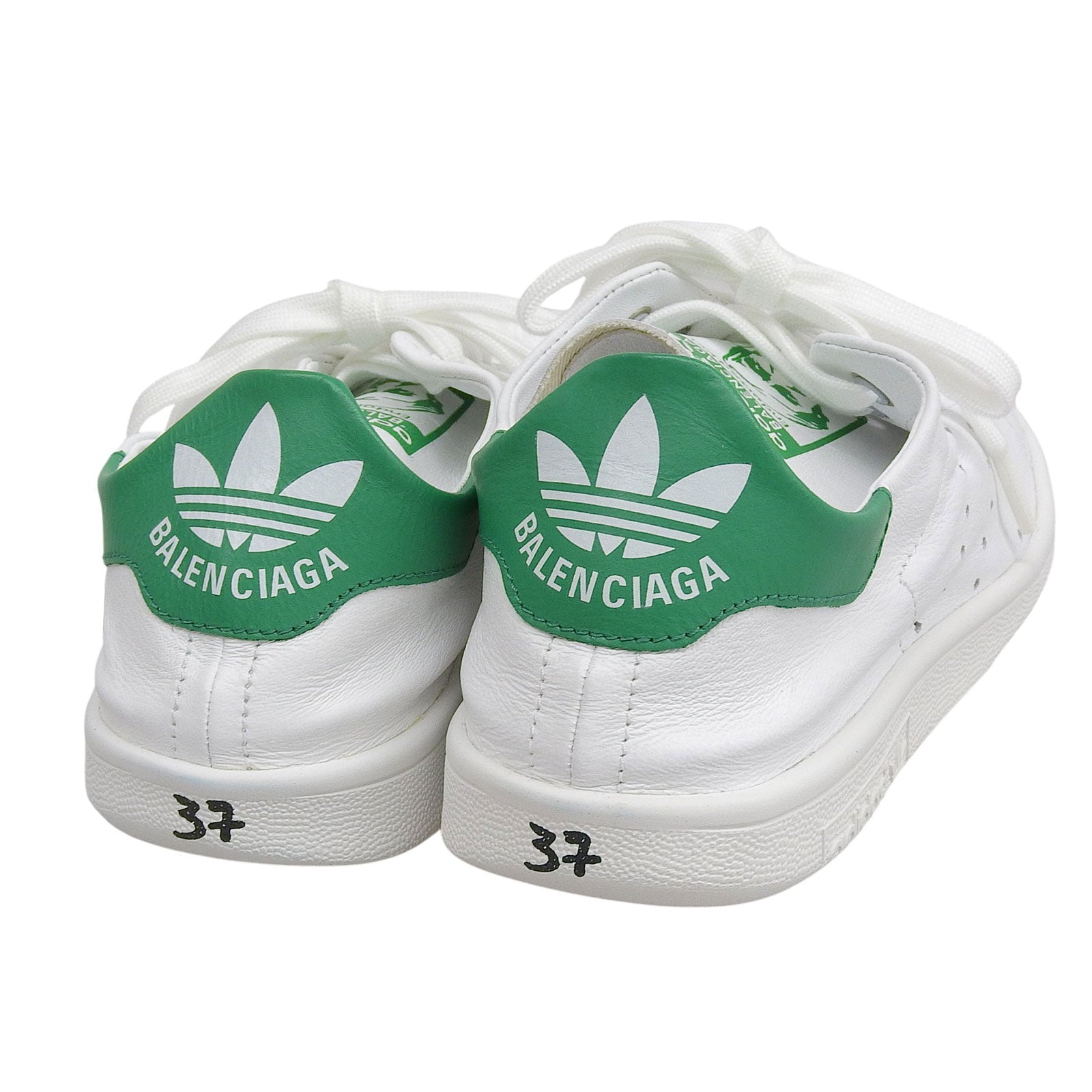 バレンシアガアディダス Stan Smith レザー スニーカー