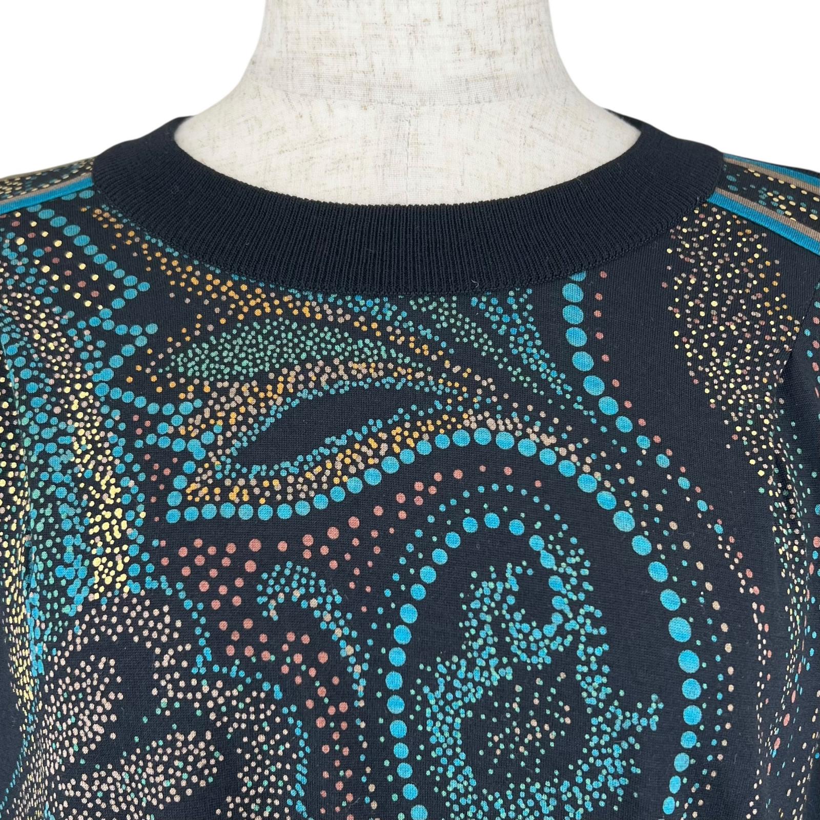 レオナールファッション ウールシルクニットプルオーバー