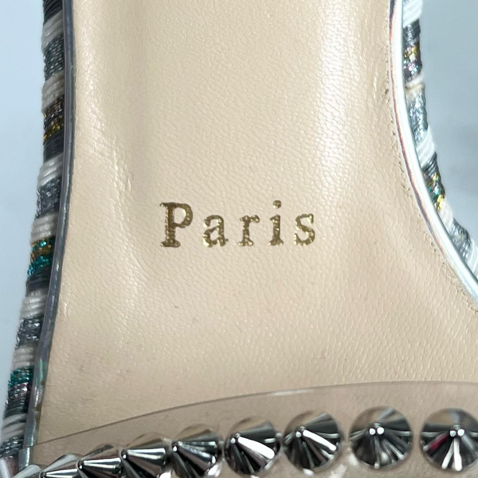 クリスチャンルブタン サンダル ウェッジサンダル