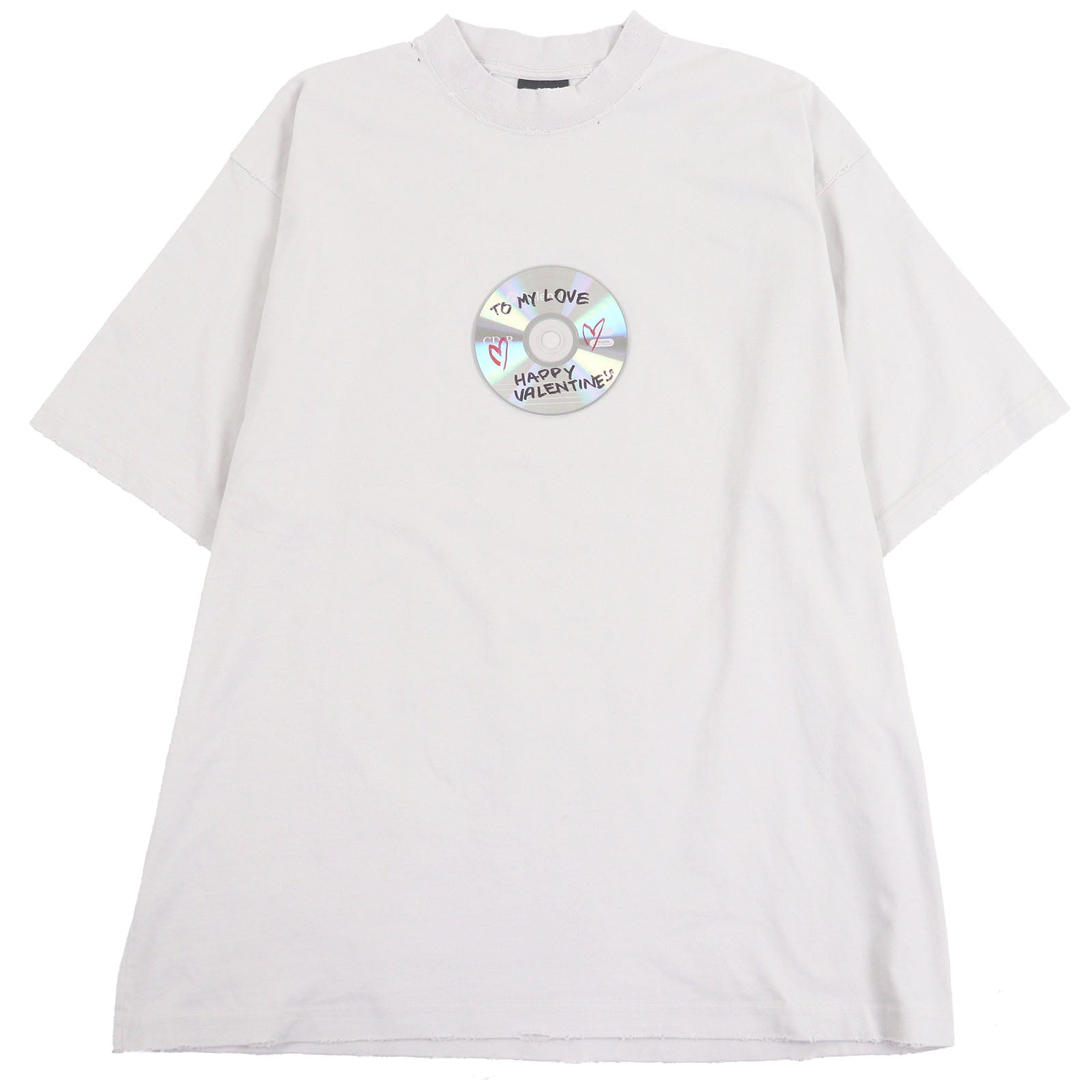 バレンシアガ VALENTINE Tシャツ コットン Tシャツ