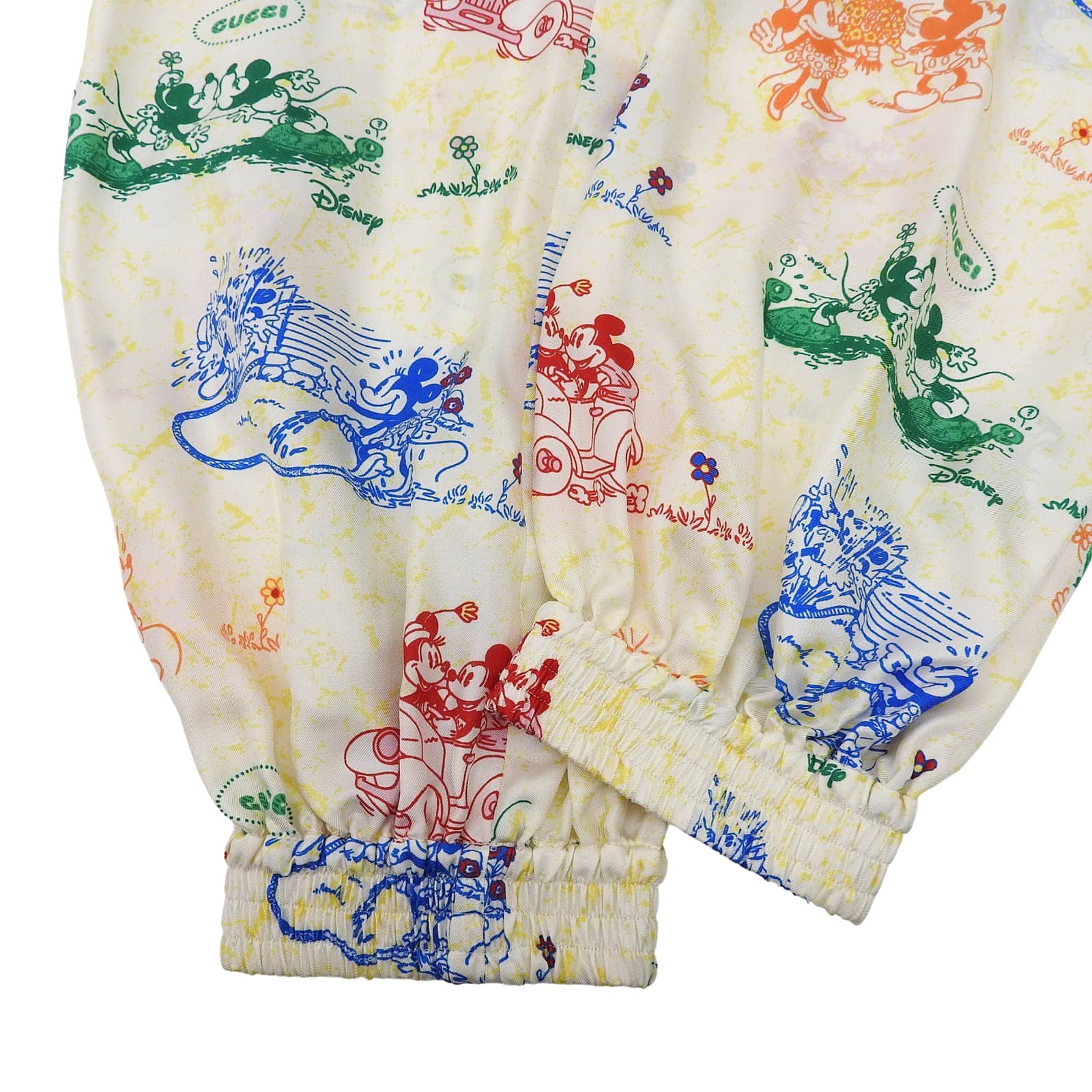 グッチディズニー シルクパンツ