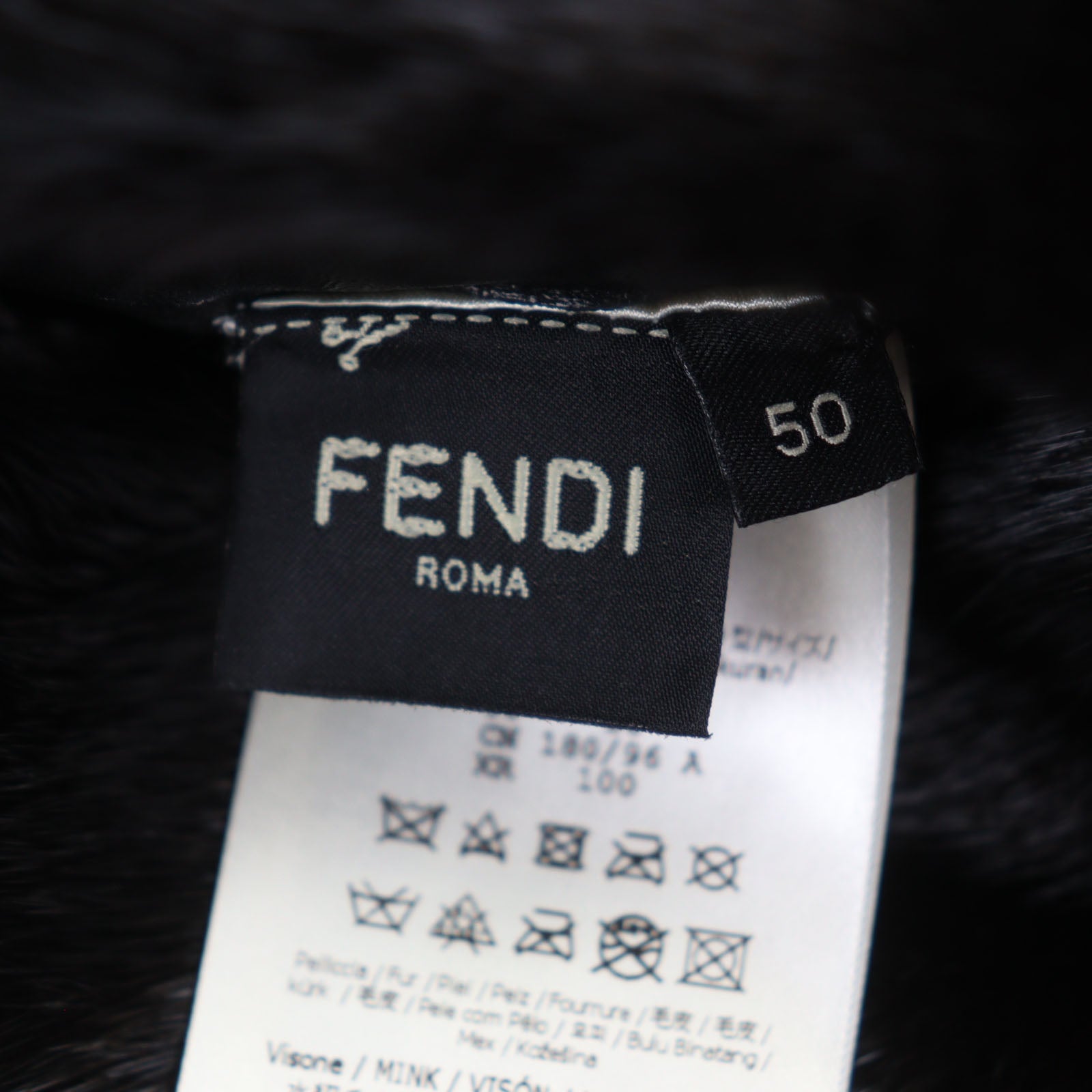フェンディ ミンク コート